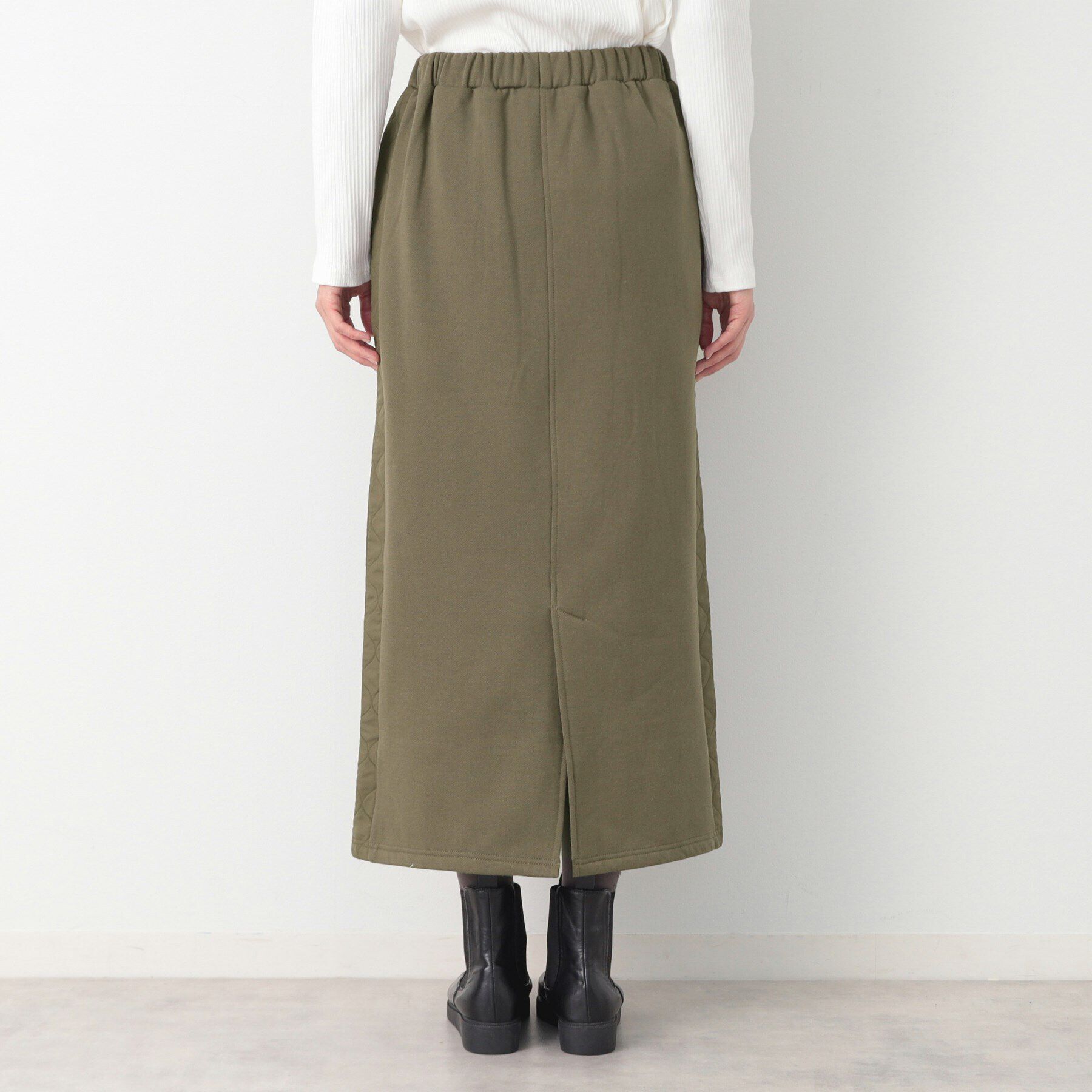 Dessin「【洗える】ハイブリット裏毛スウェットスカート」|スカート|