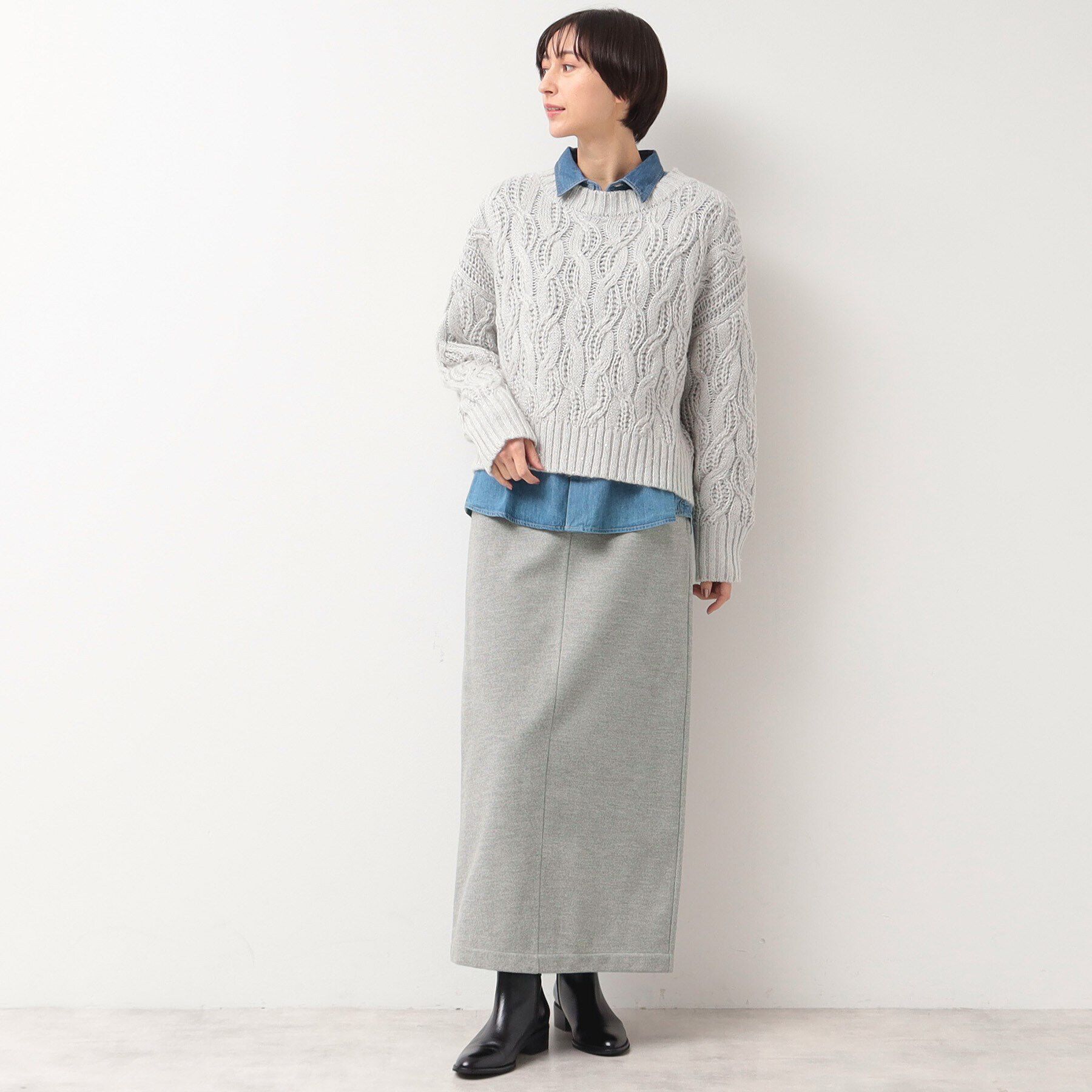 Dessin「【洗える】ハイウエストタイトスカート」|スカート|