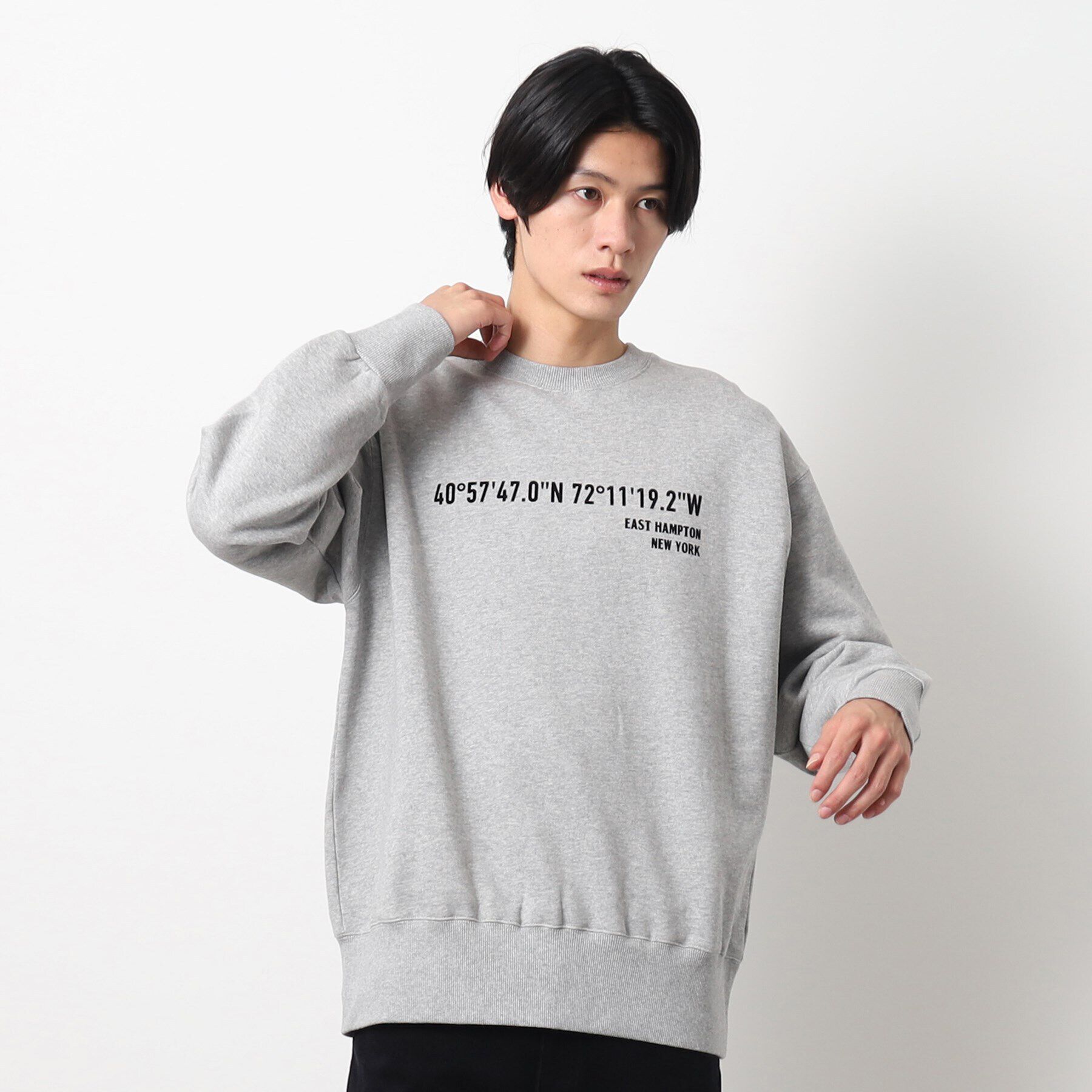 Dessin「【ユニセックス】座標プリントスウェット」|パーカー|