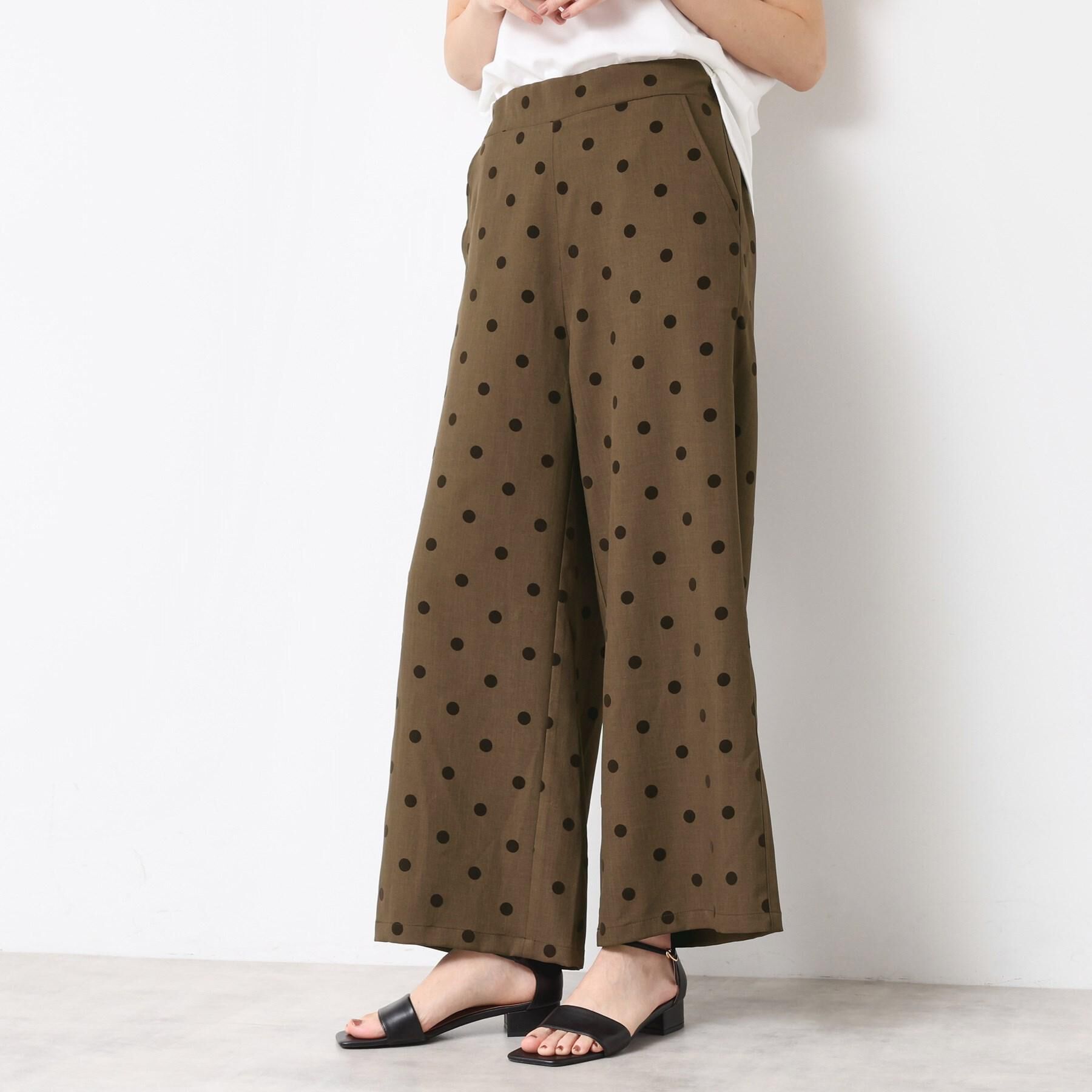 Dessin「【洗える】フロッキードットパンツ」|その他|