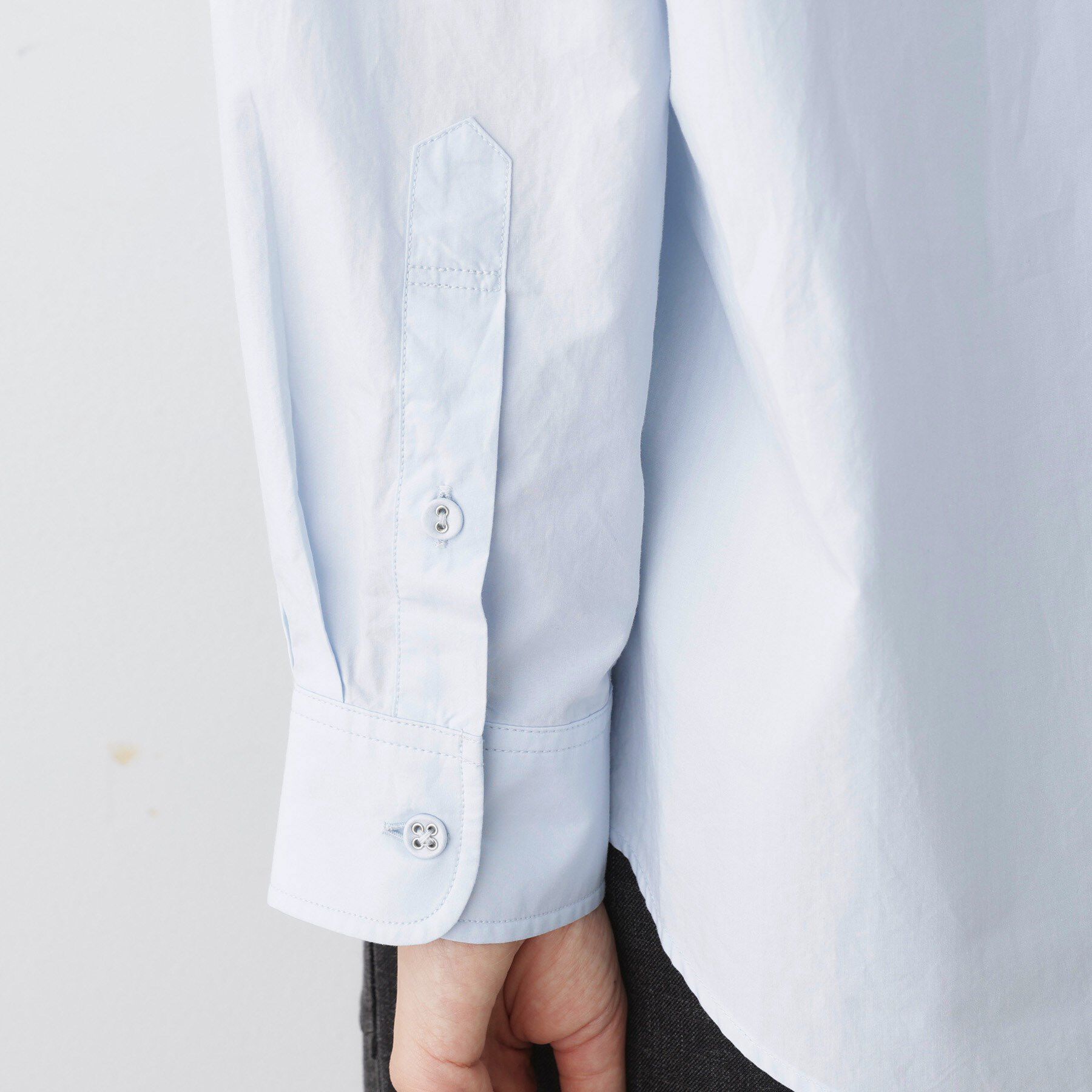 Dessin「【ユニセックス/洗える】コットンブロードシャツ」|シャツ・ブラウス|