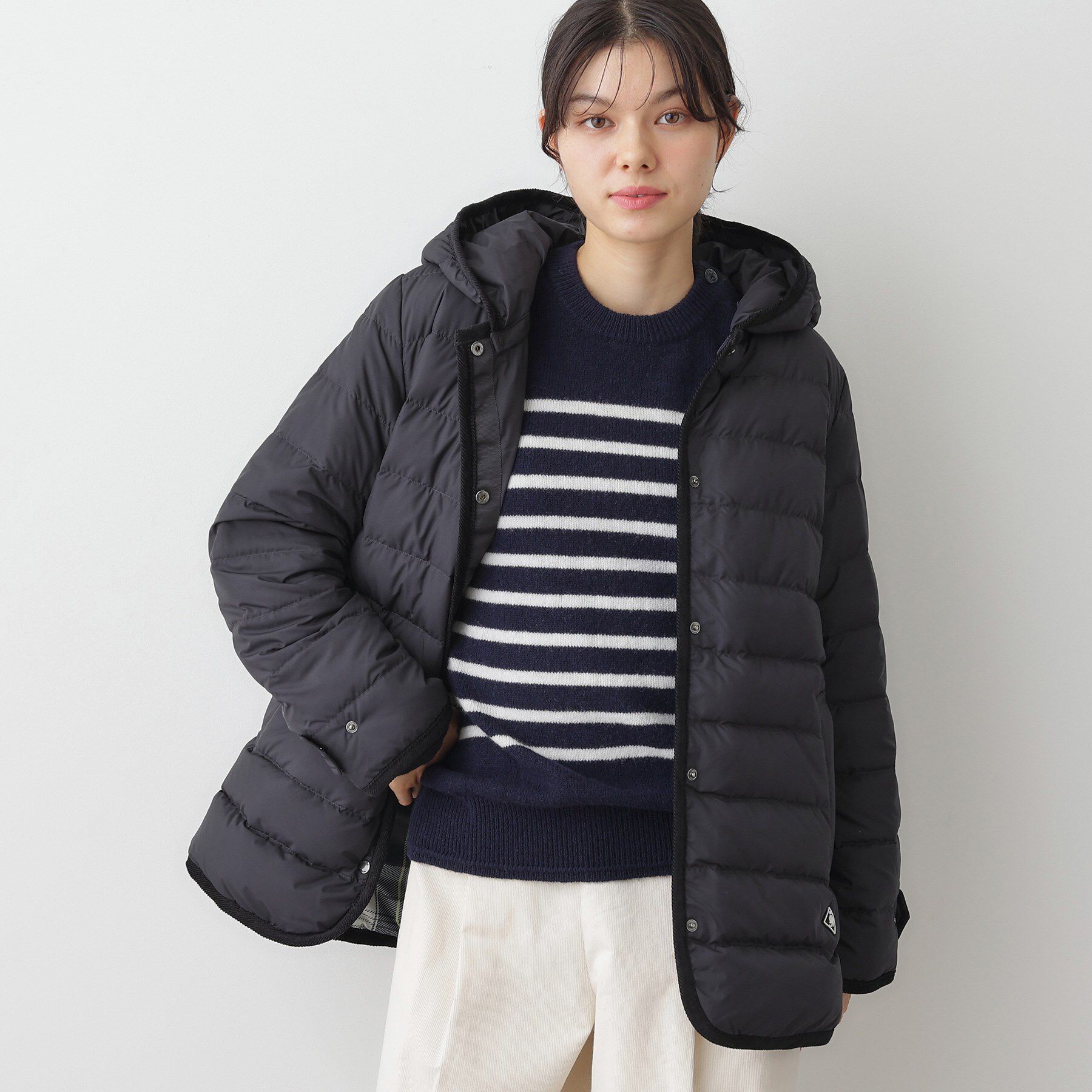 Dessin「【撥水・2WAY】ミュラーダウンコートミドル丈」|ダウン|