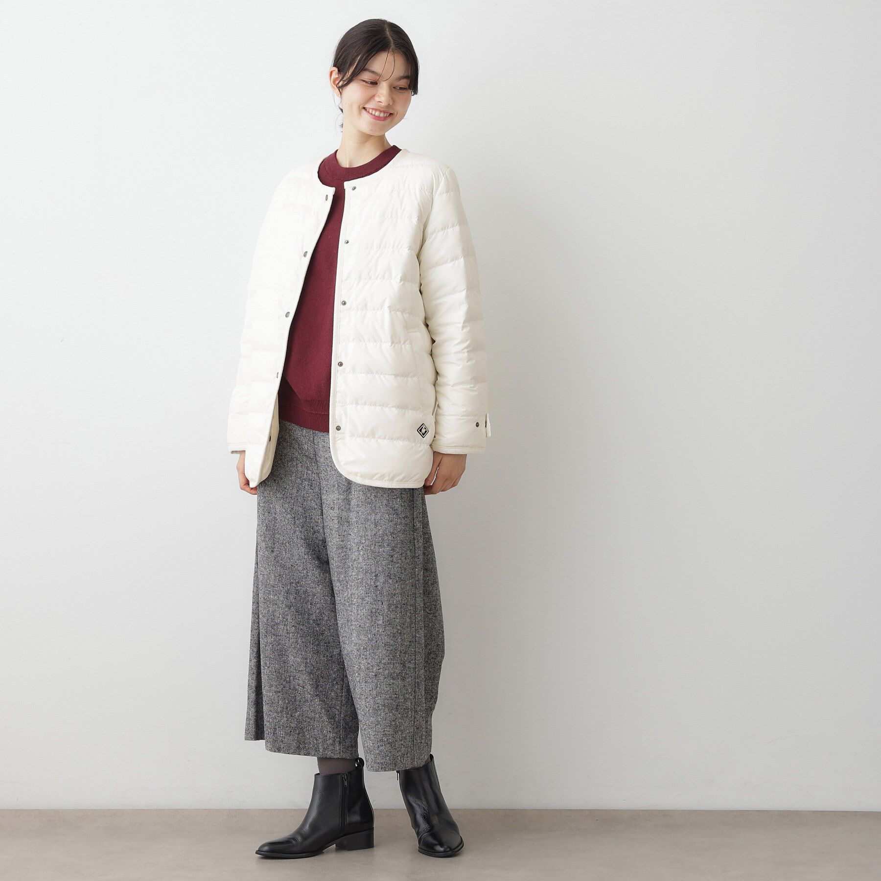 Dessin「【撥水・2WAY】ミュラーダウンコートミドル丈」|ダウン|