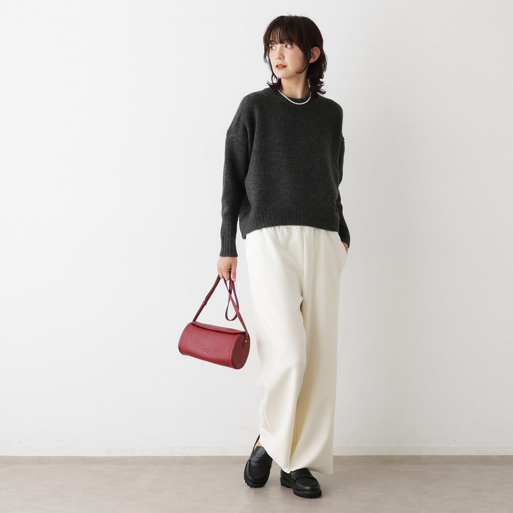 Dessin「【セットアップ可/洗える】ドライタッチジョーゼットリラクシーパンツ」|その他|