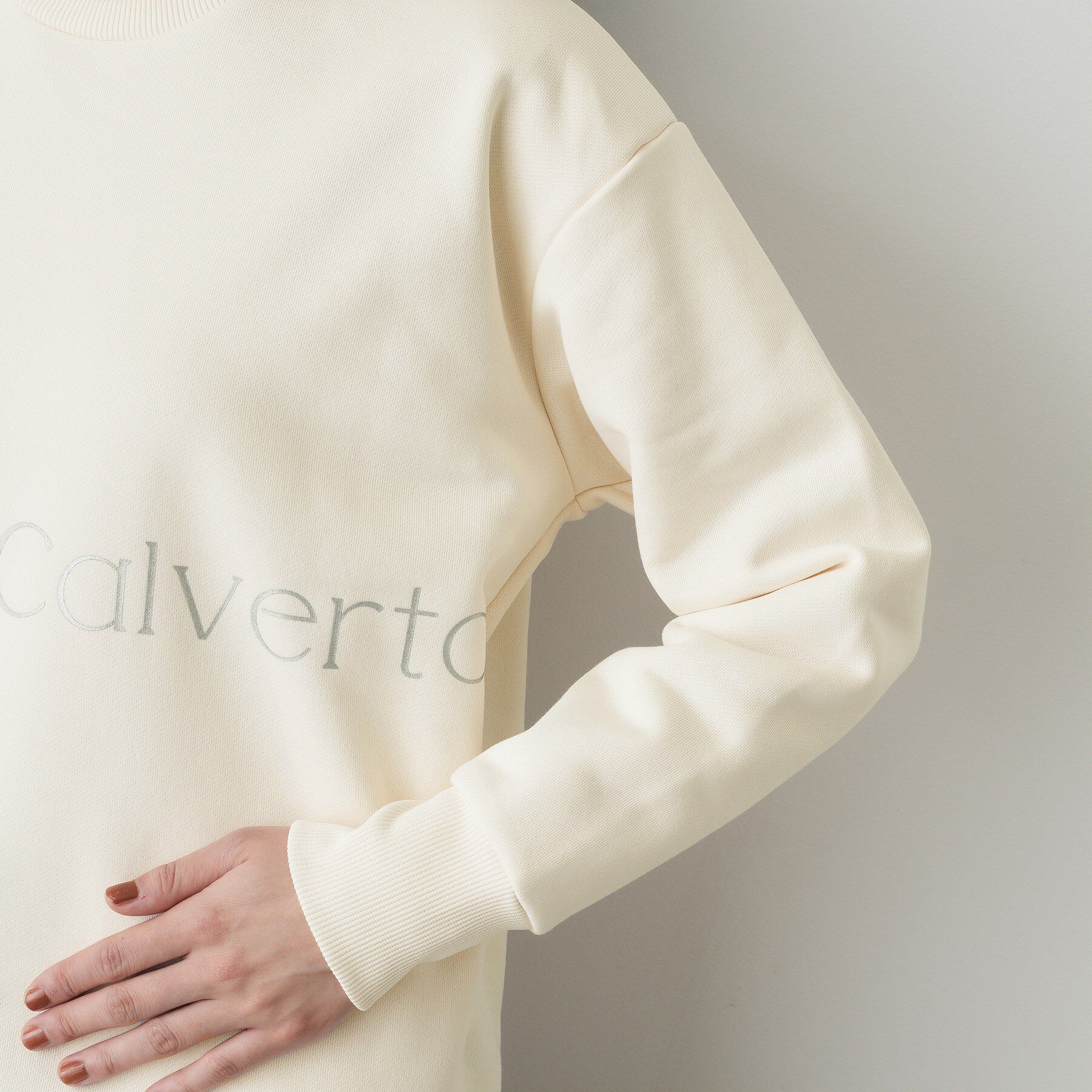 Dessin「【洗える】裏起毛ロゴスウェット」|パーカー|