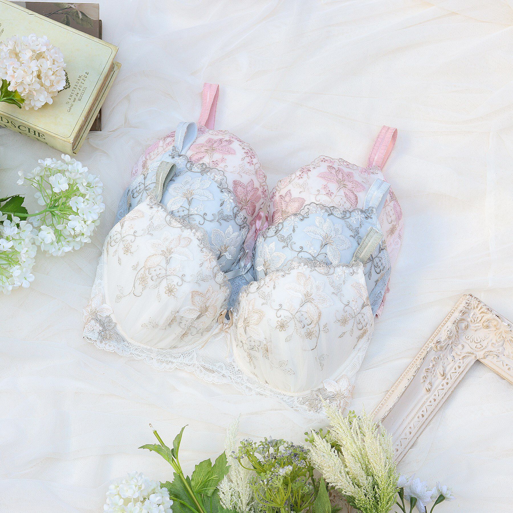 Risa Magli「フルーリ ブラジャー」|インナー|