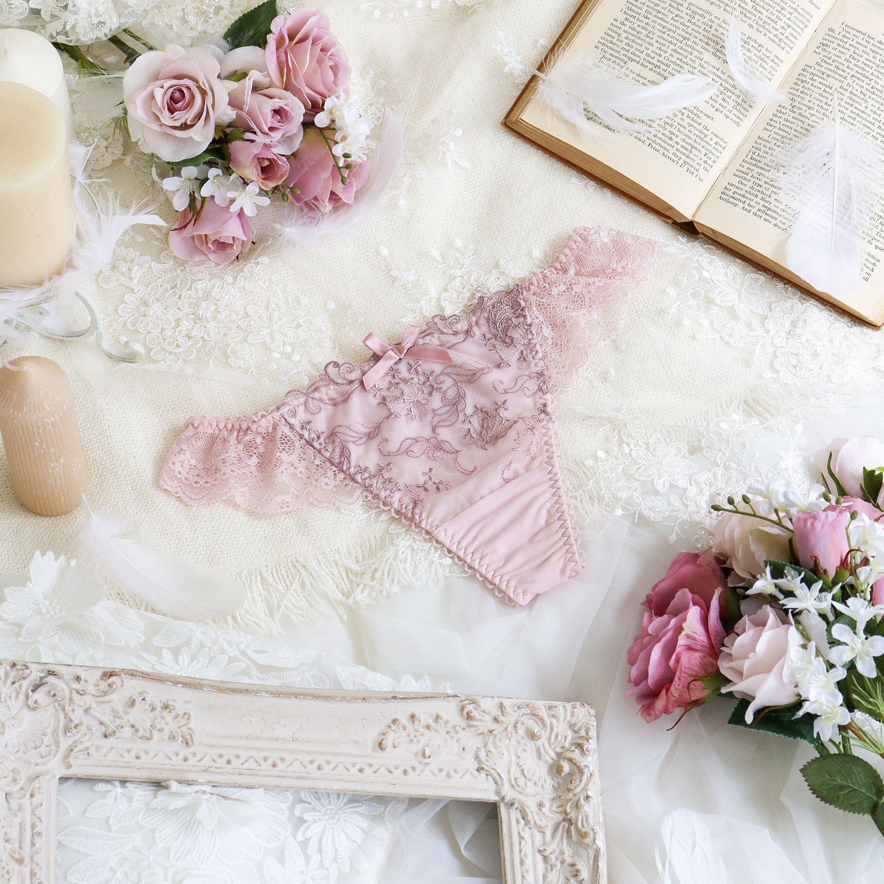 Risa Magli「ナンシー Tバック」|インナー|ピンク(071)