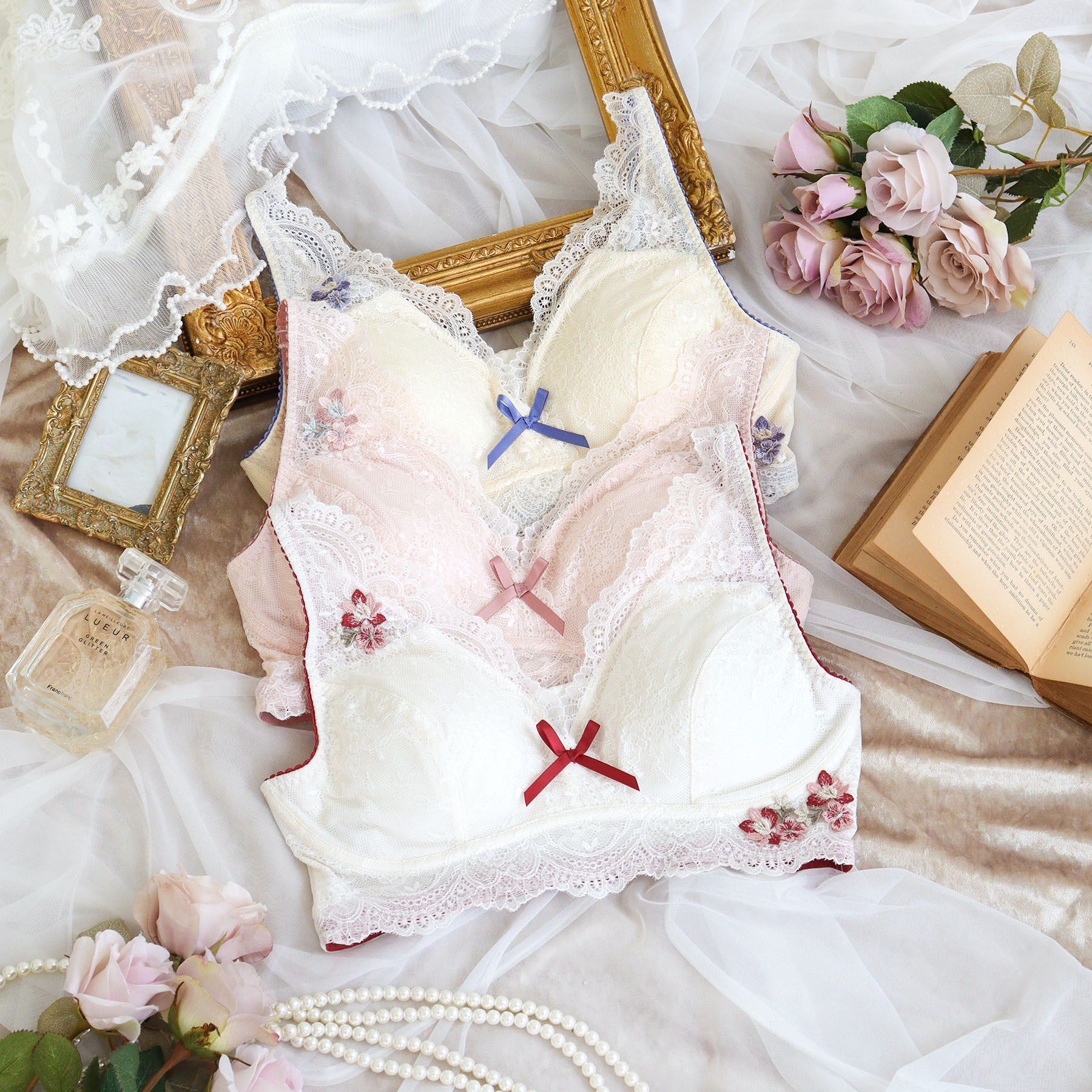 Risa Magli「サリー おやすみブラ  （3L）」|インナー|