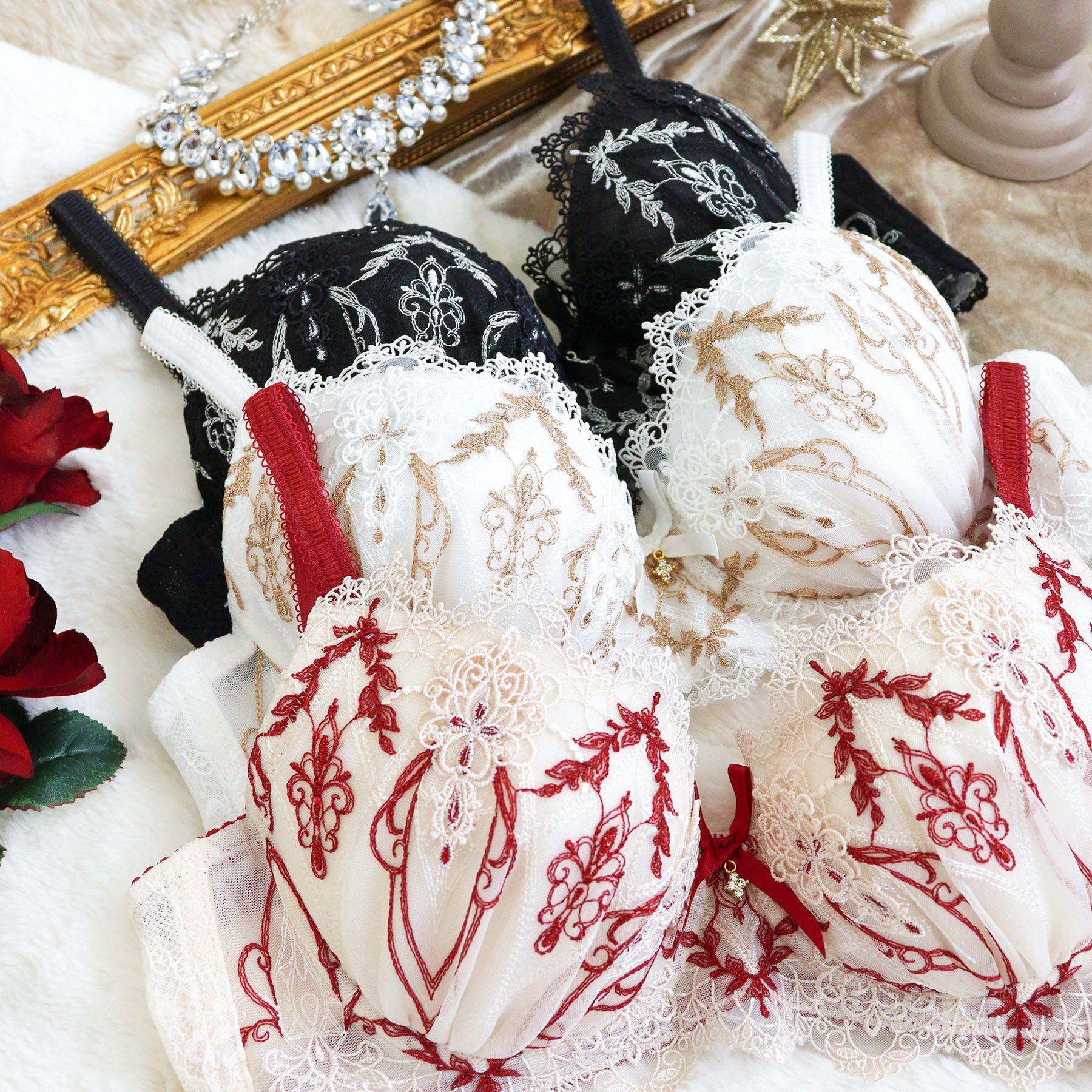 Risa Magli「【ジュエリー】 ブラジャー （D-F） ＜S Make Type＞」|インナー|