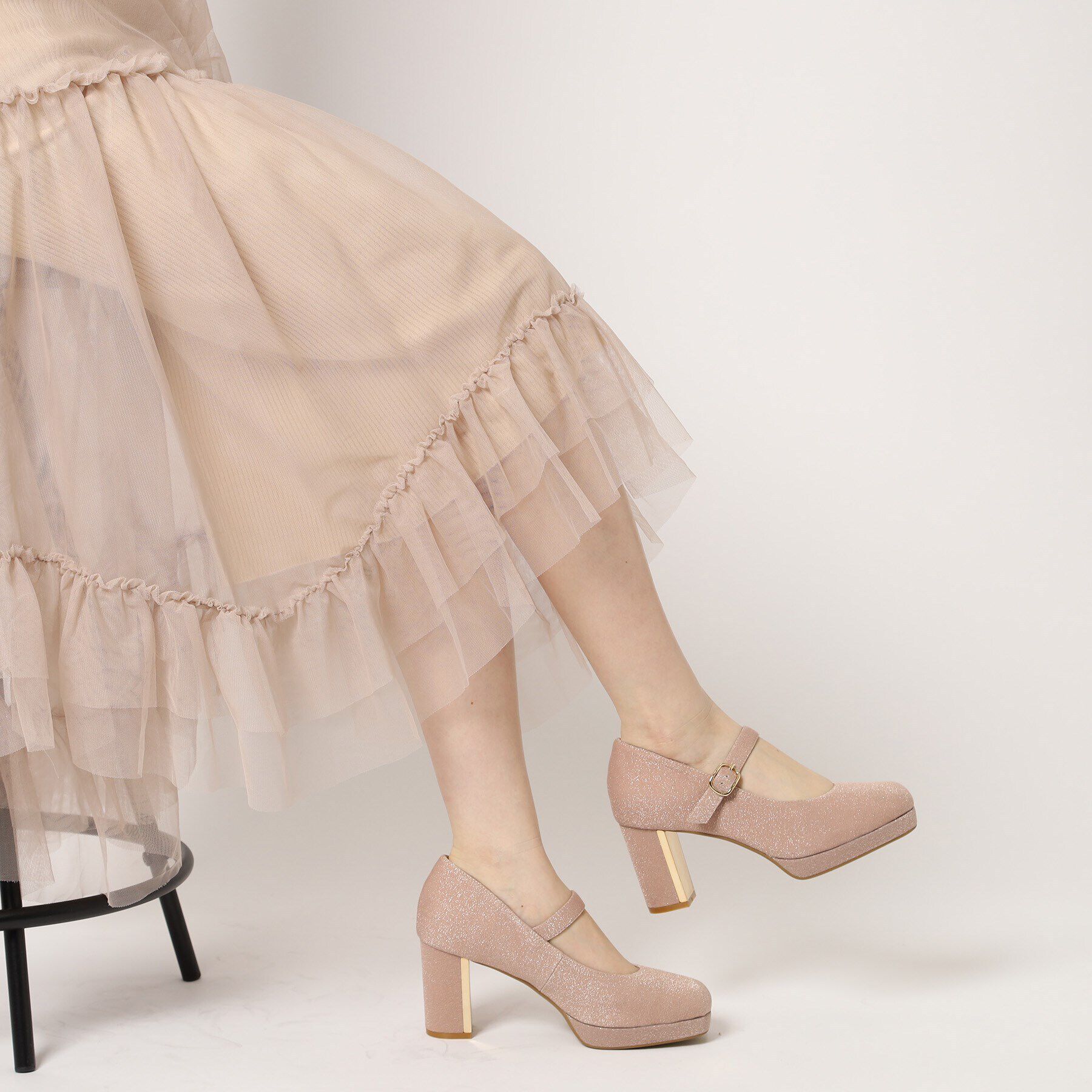 ESPERANZA「甲ストラップパンプス」|パンプス|