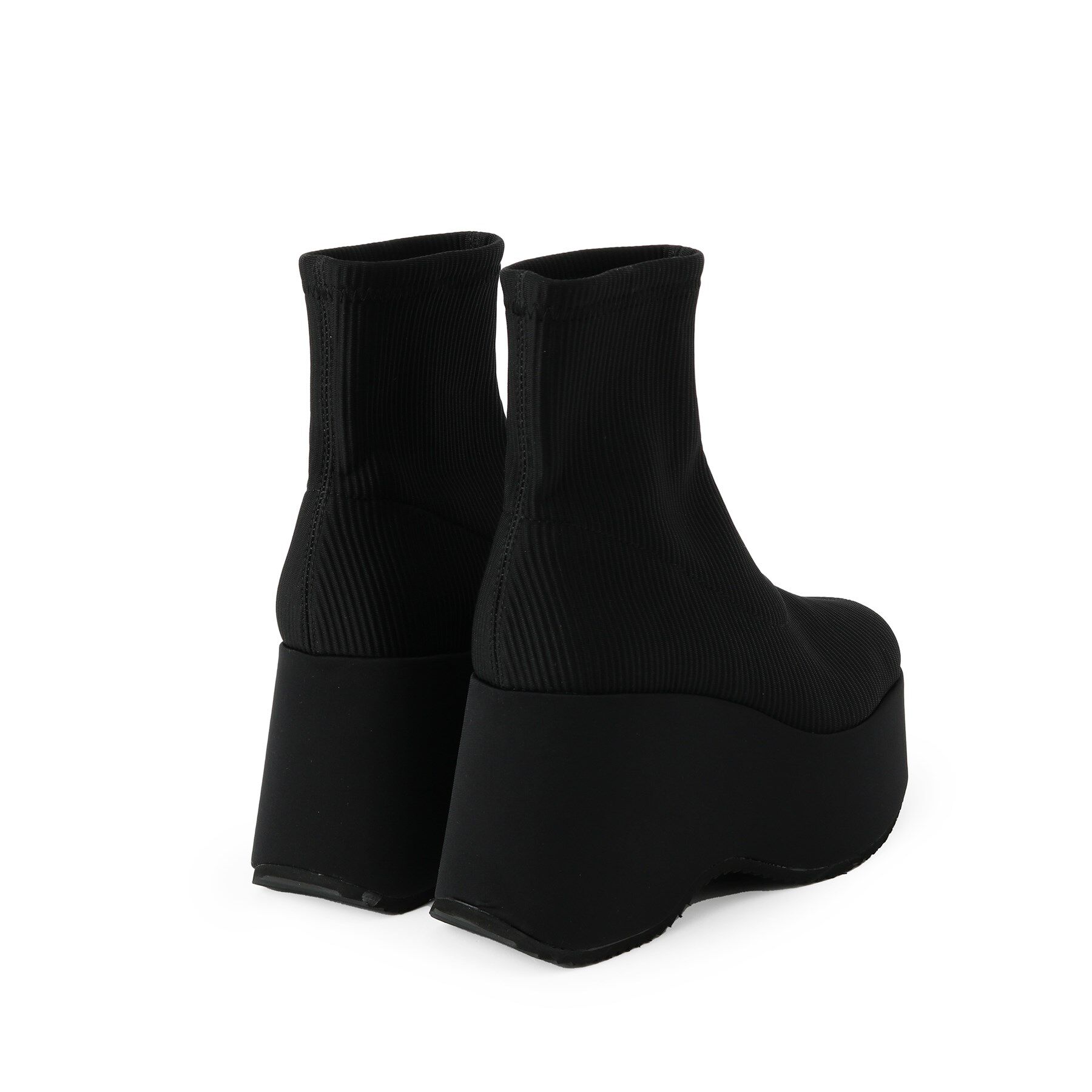 ESPERANZA「厚底ニットショートブーツ」|ショートブーツ|