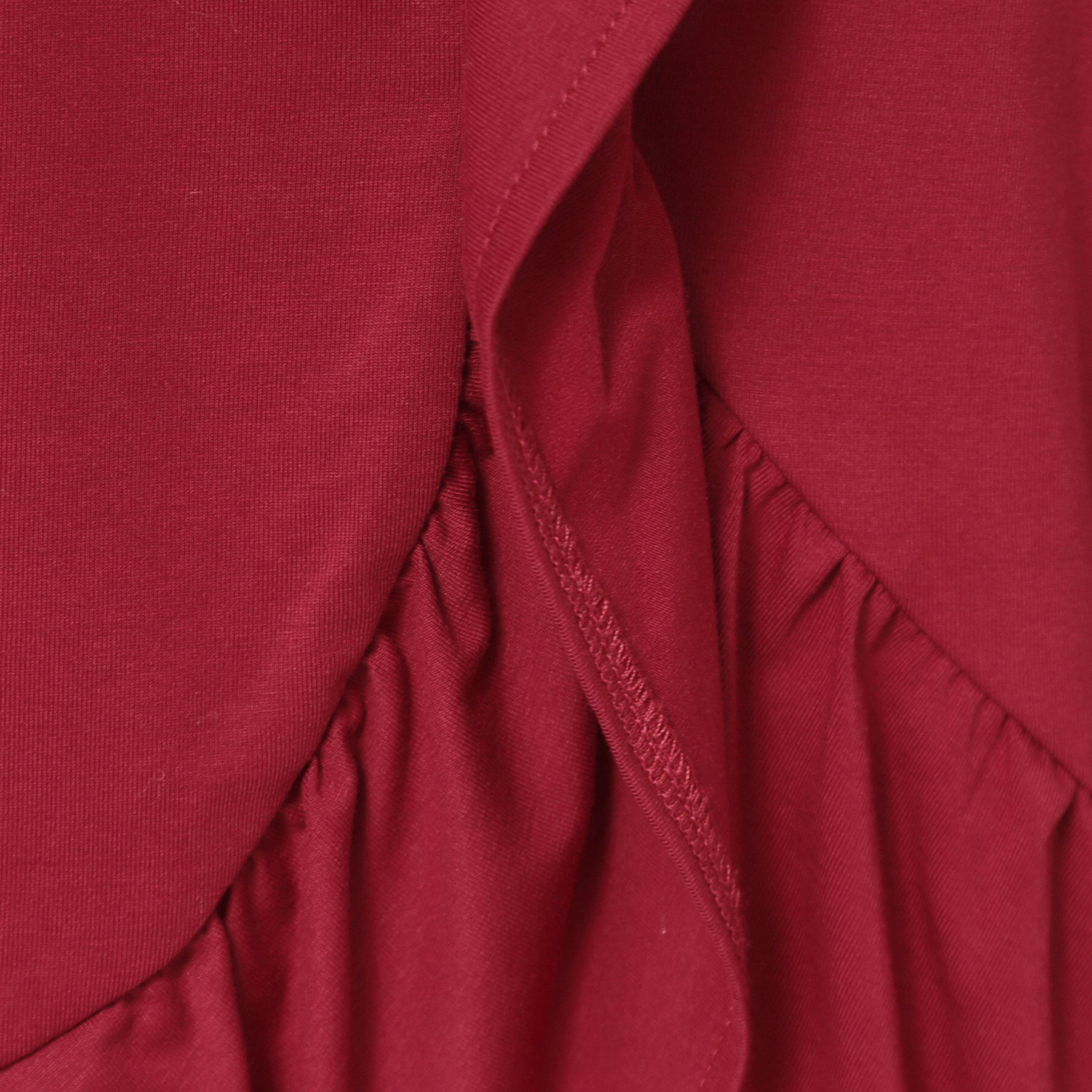 SunaUna「【フリルペプラム】チュニックカットソー」|Tシャツ・カットソー|