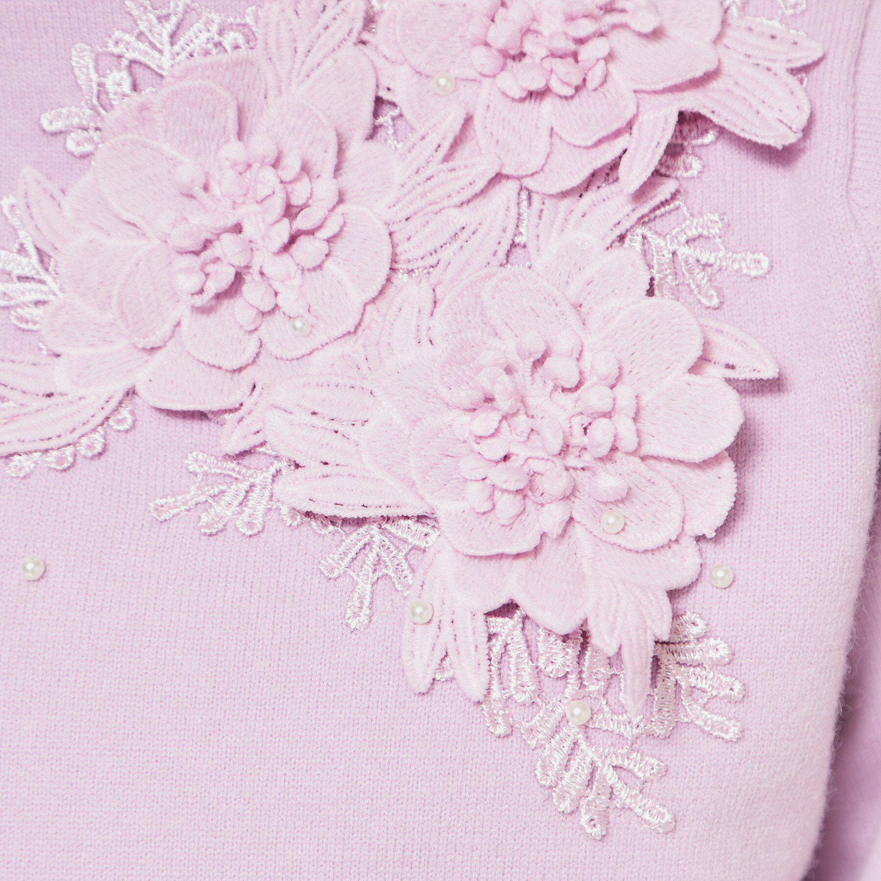 SunaUna「【冬にも活躍！ケミカルレースニット】」|ニット・セーター|