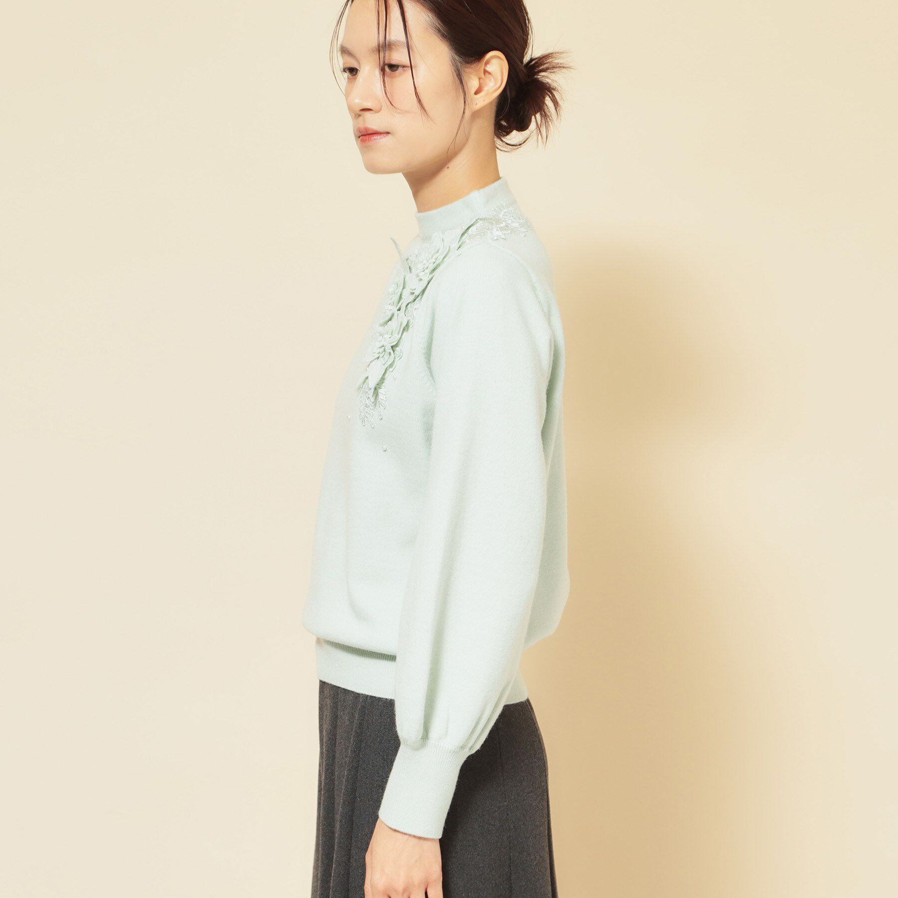 SunaUna「【冬にも活躍！ケミカルレースニット】」|ニット・セーター|