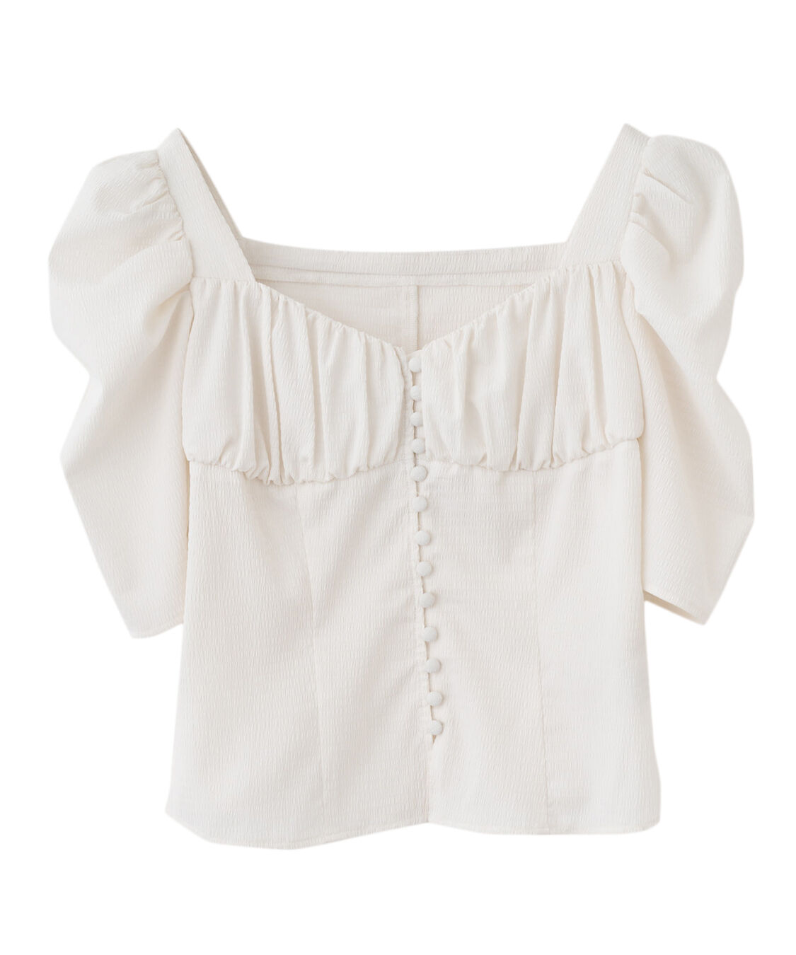 COCO DEAL「パフスリーブビスチェブラウス」|シャツ・ブラウス|