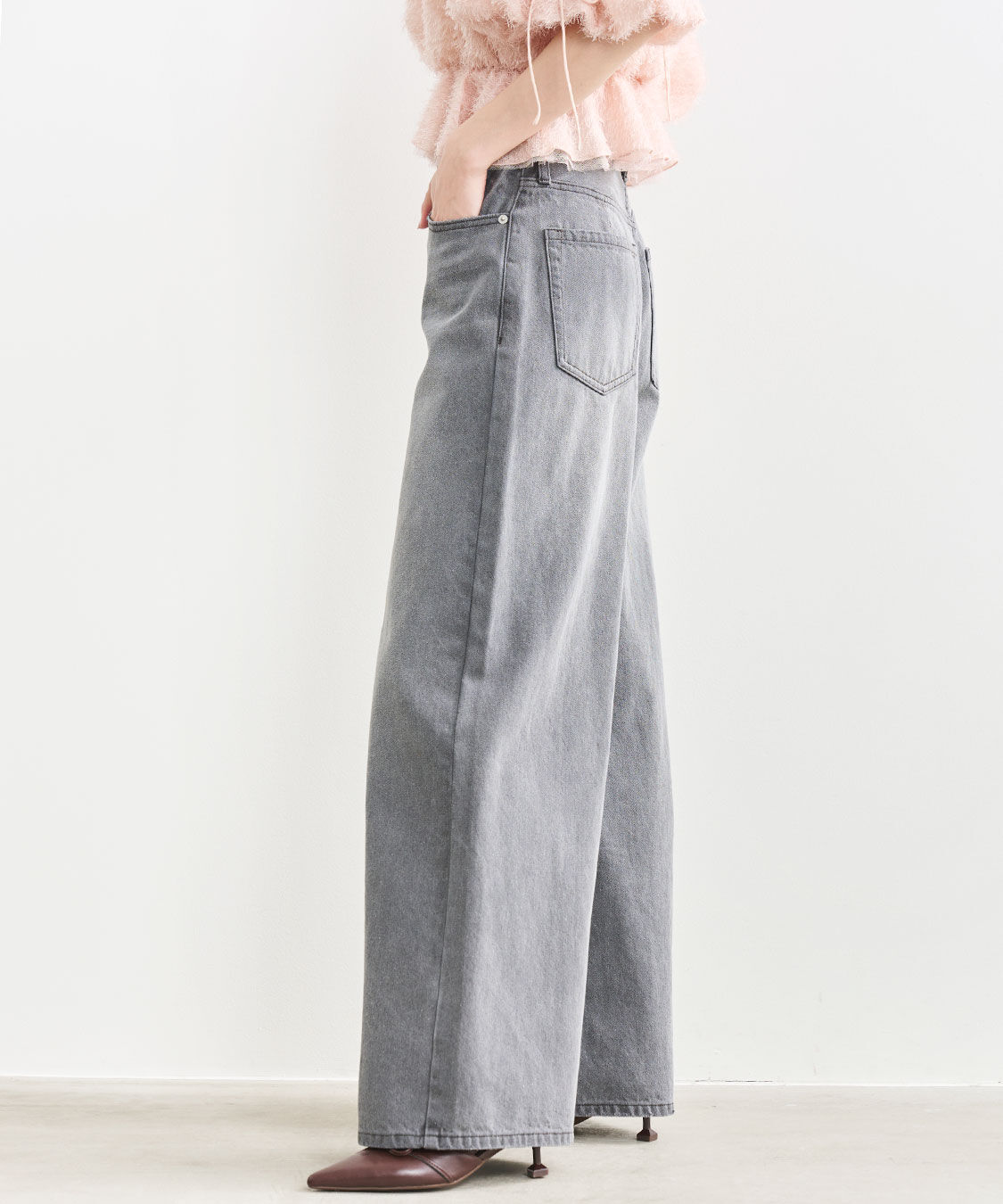 COCO DEAL「バレルワイドデニムパンツ」|デニム|