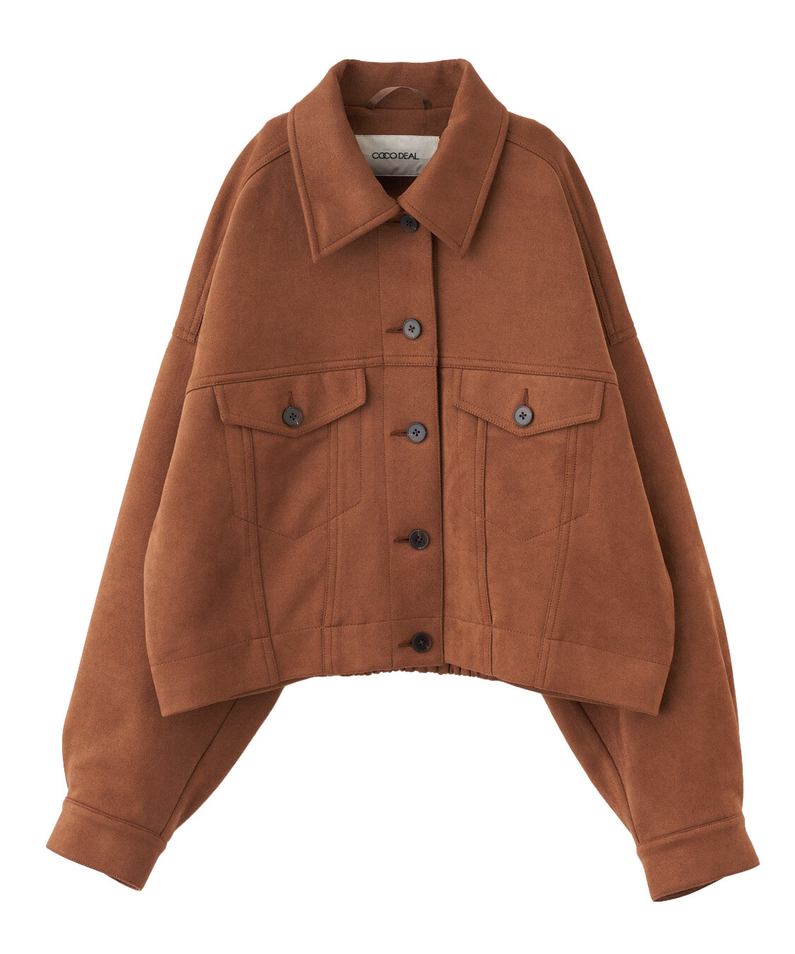 COCO DEAL「Gジャンライクスウェードブルゾン」|ブルゾン・スタジャン|