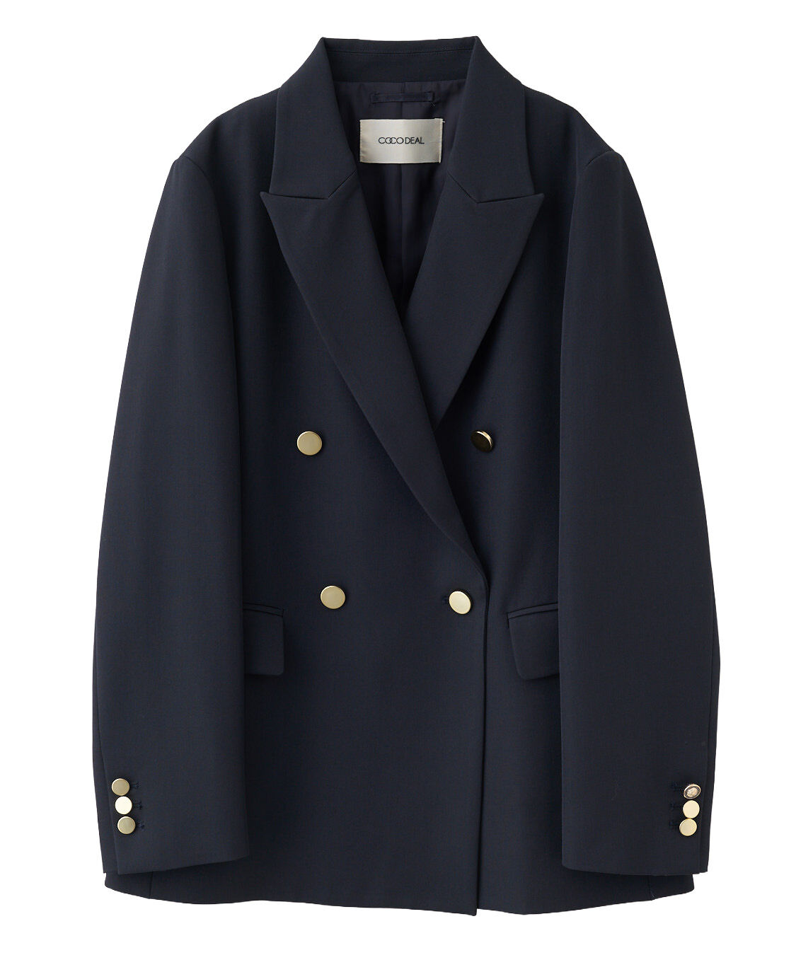 COCO DEAL「ダブルブレストジャケット」|テーラードジャケット|