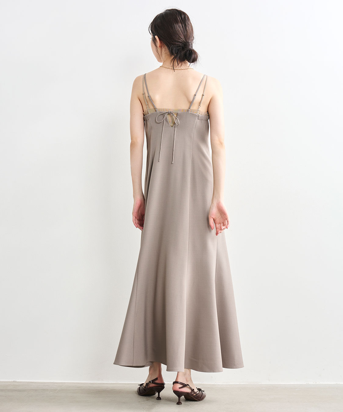 COCO DEAL「メッシュレイヤードキャミワンピース」|ワンピース|