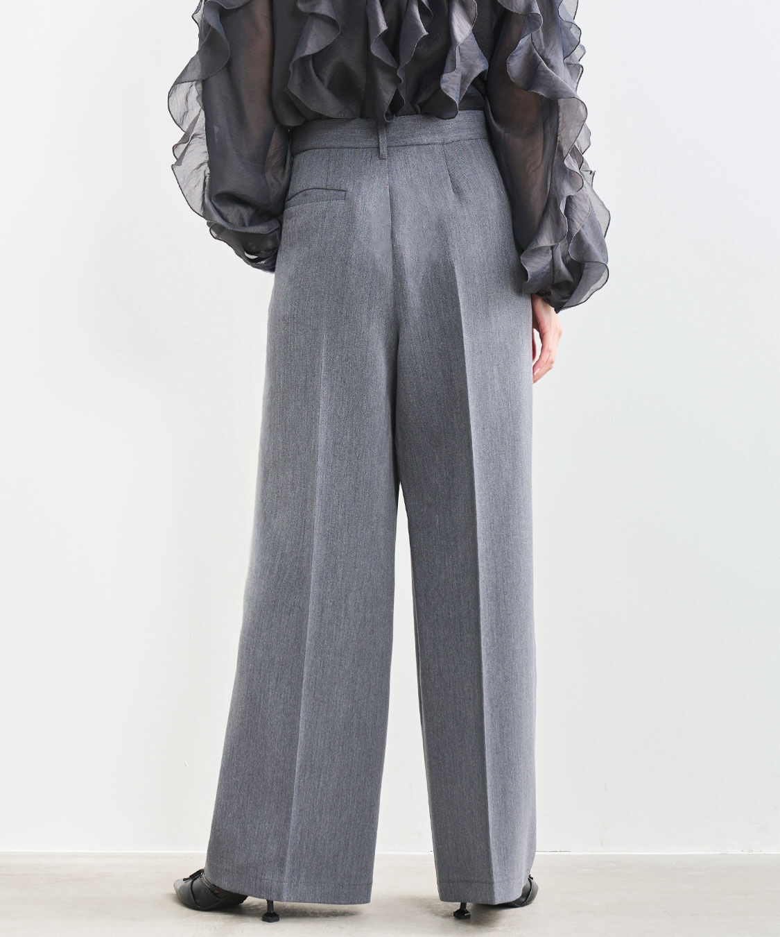 COCO DEAL「タック2WAYスラックスパンツ」|スラックス|