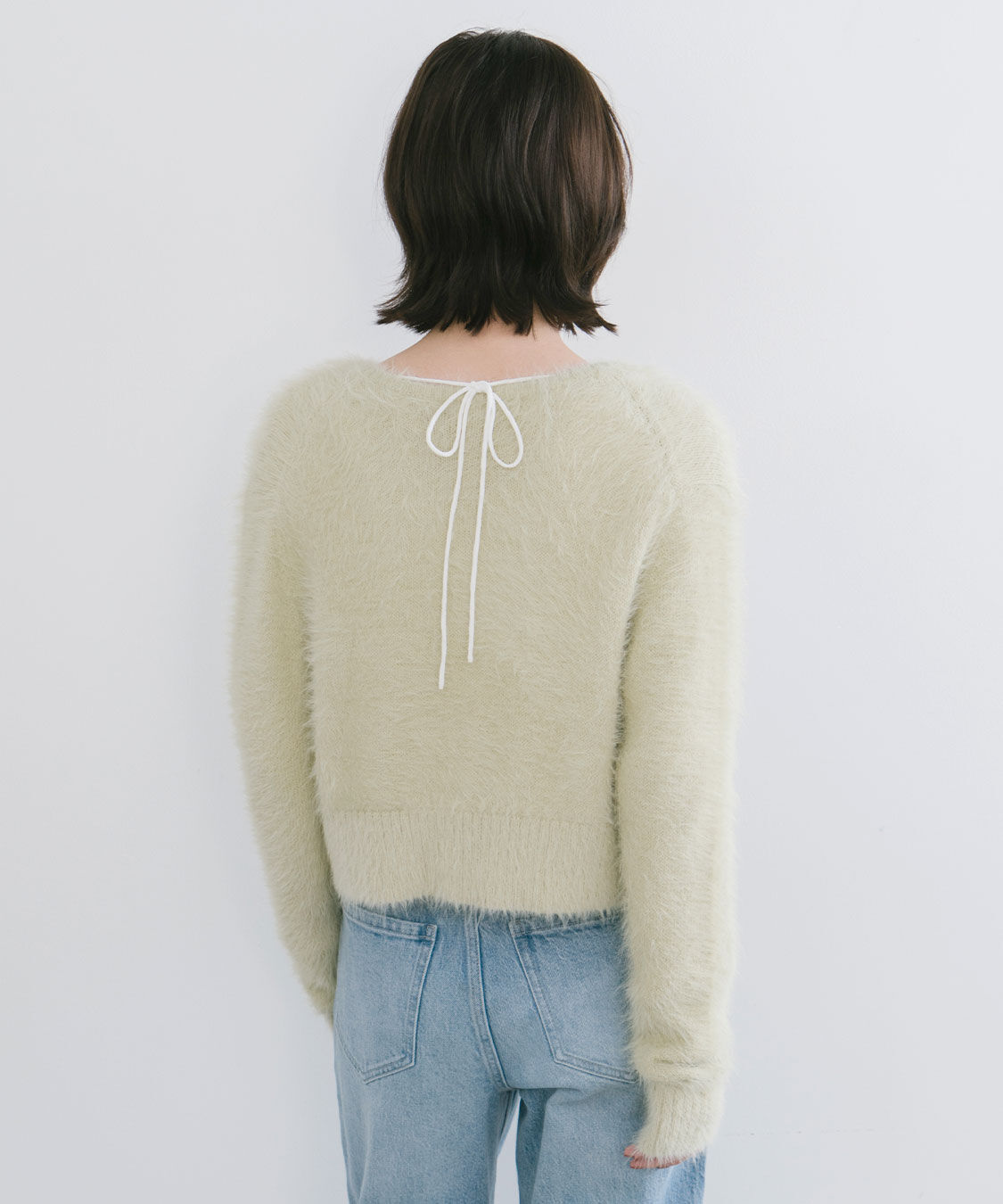 COCO DEAL「フェザーコンパクトニットカーディガン」|ニット・セーター|