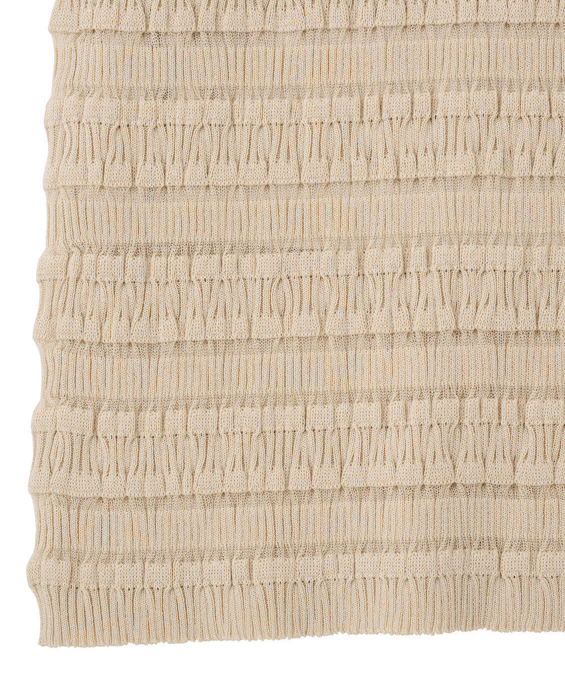 COCO DEAL「フリルボーダーニットタイトスカート」|タイト|