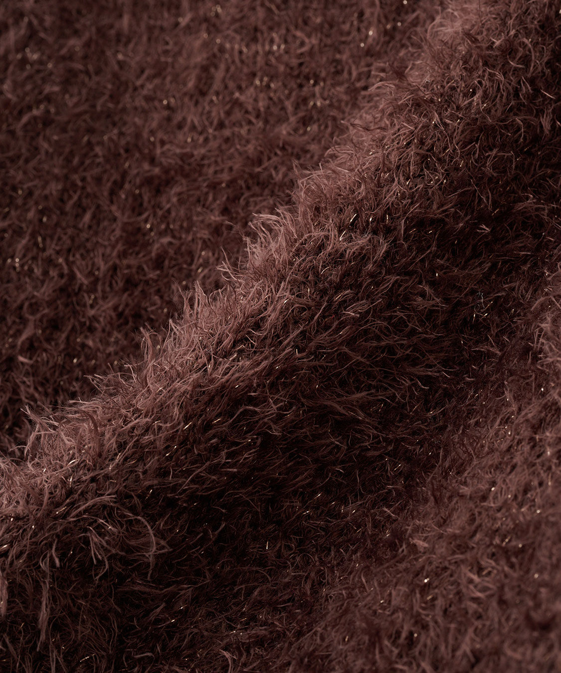 COCO DEAL「ラメフェザーパフスリーブニット」|ニット・セーター|