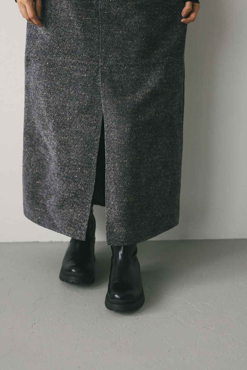 STYLEMIXER「フロントスリットツイードスカート」|スカート|