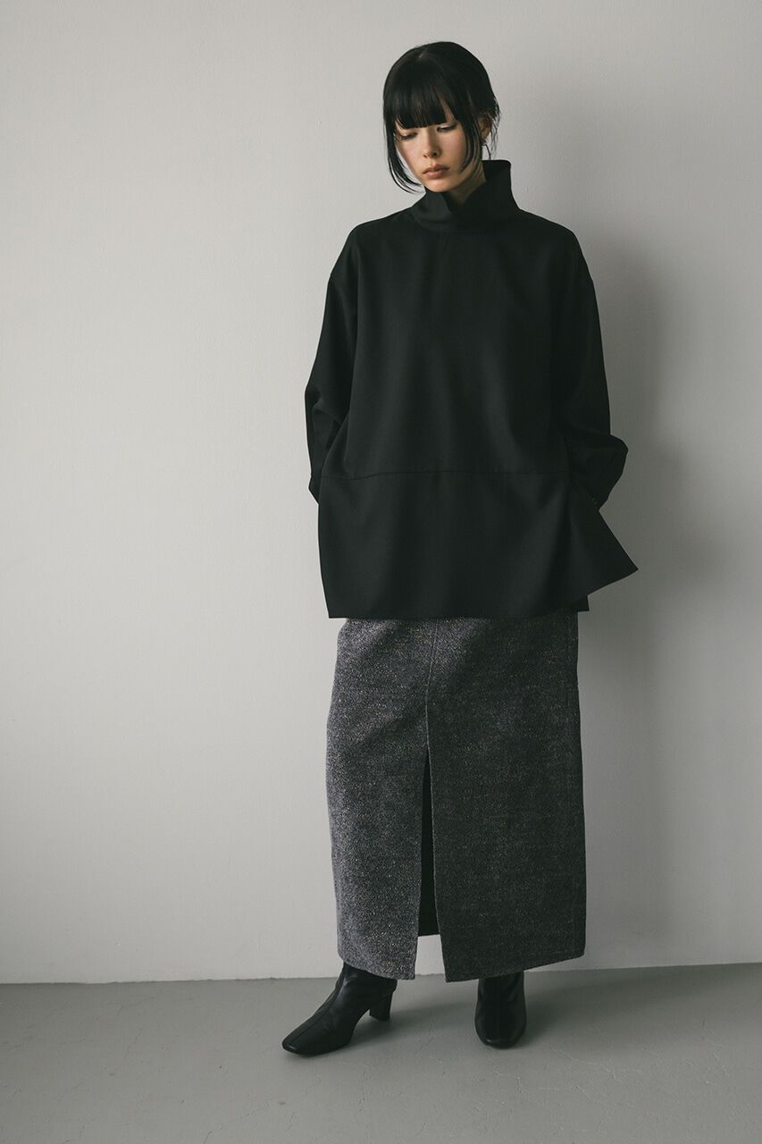 STYLEMIXER「フロントスリットツイードスカート」|スカート|