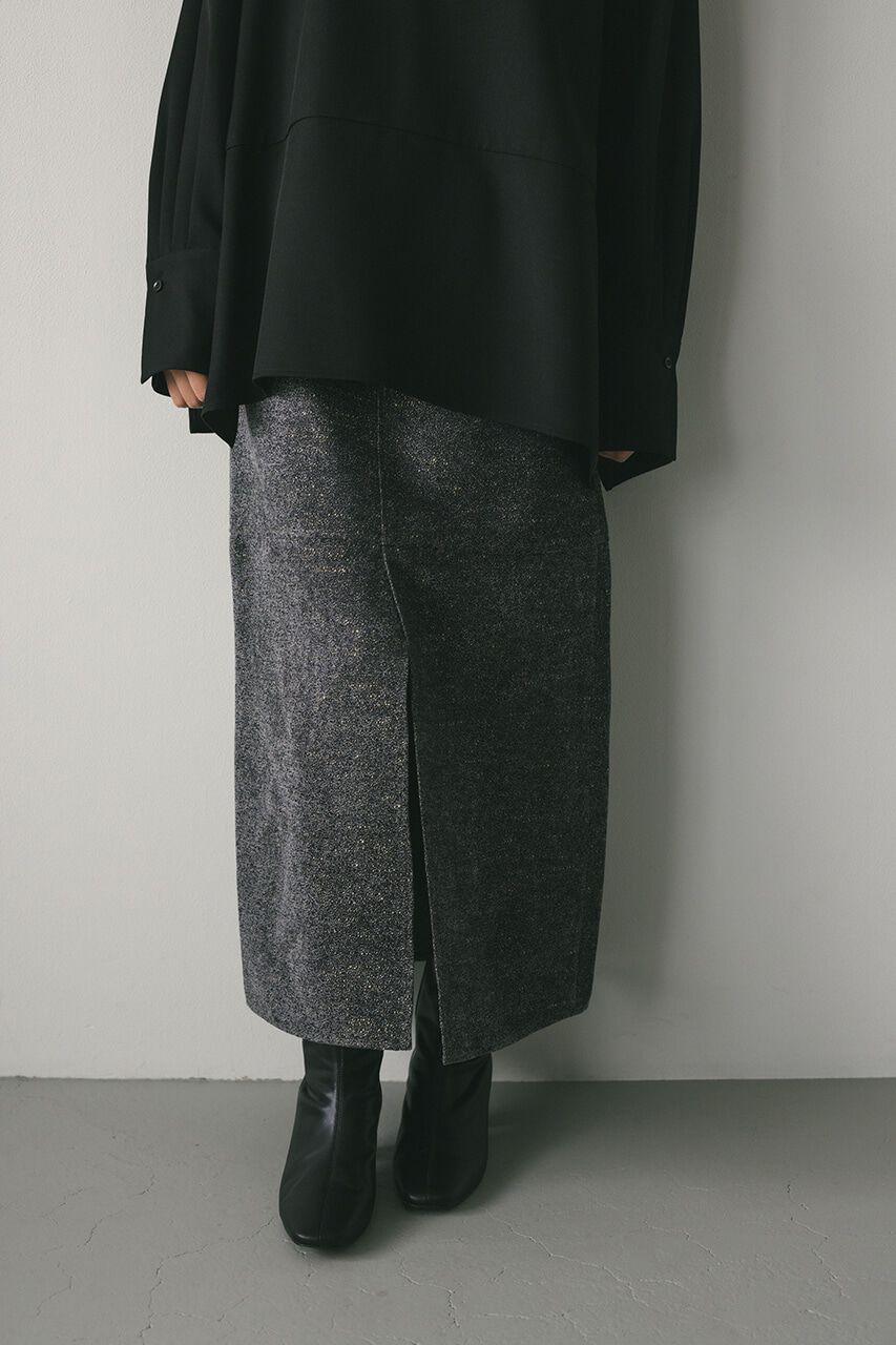 STYLEMIXER「フロントスリットツイードスカート」|スカート|