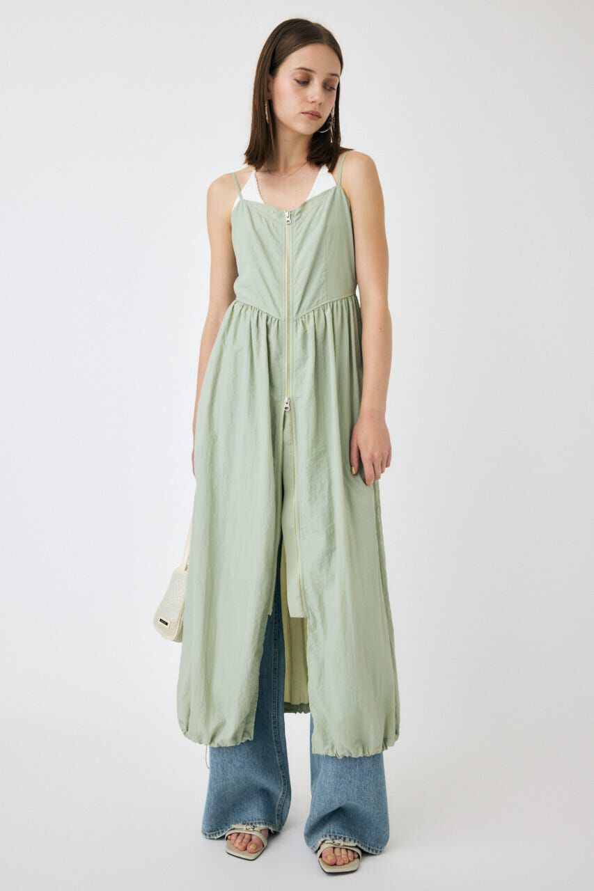 MOUSSY「CROSS WAIST WIDE STRAIGHT」|デニム|