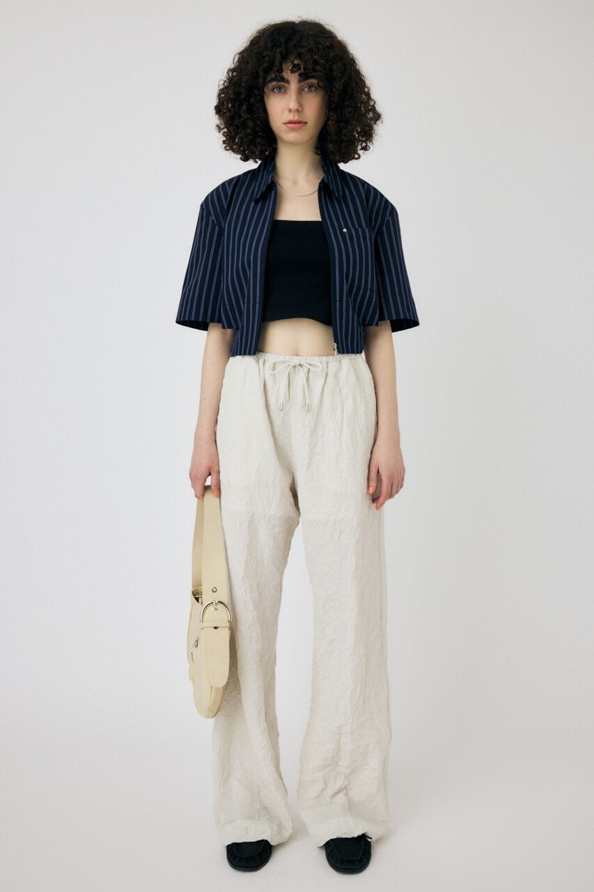 MOUSSY「CRINKLED サテンパンツ」|その他|