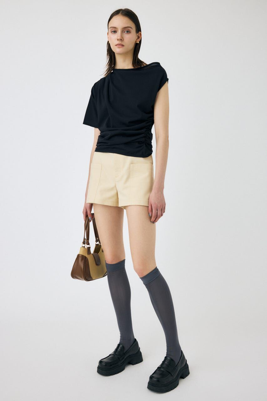 MOUSSY「ONE SHOULDER シアー TEE」|Tシャツ・カットソー|