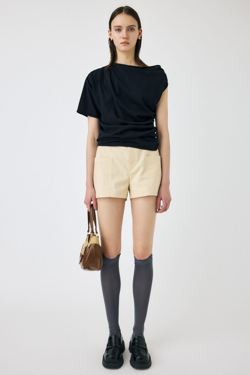 MOUSSY「ONE SHOULDER シアー TEE」|Tシャツ・カットソー|