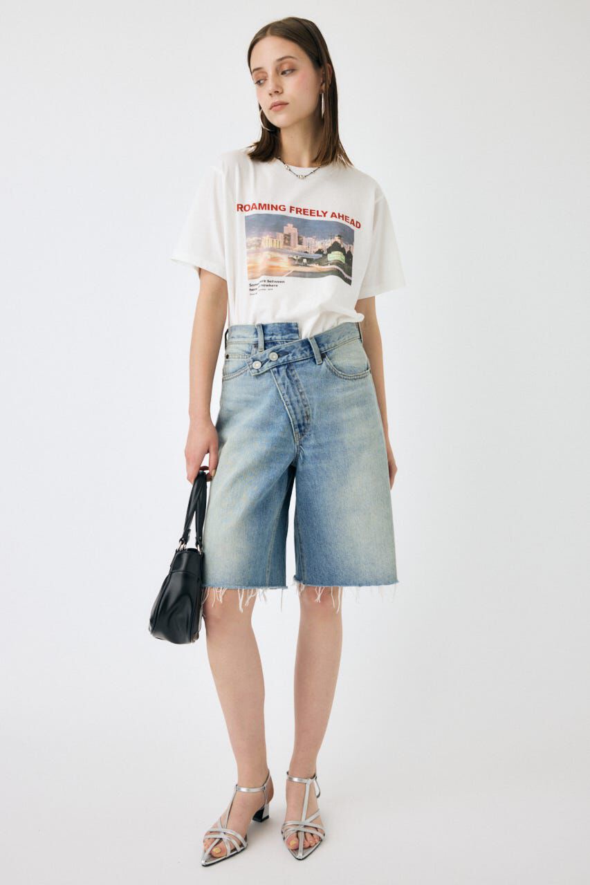 MOUSSY「1976 NOSTALGC フォト TEE」|Tシャツ・カットソー|