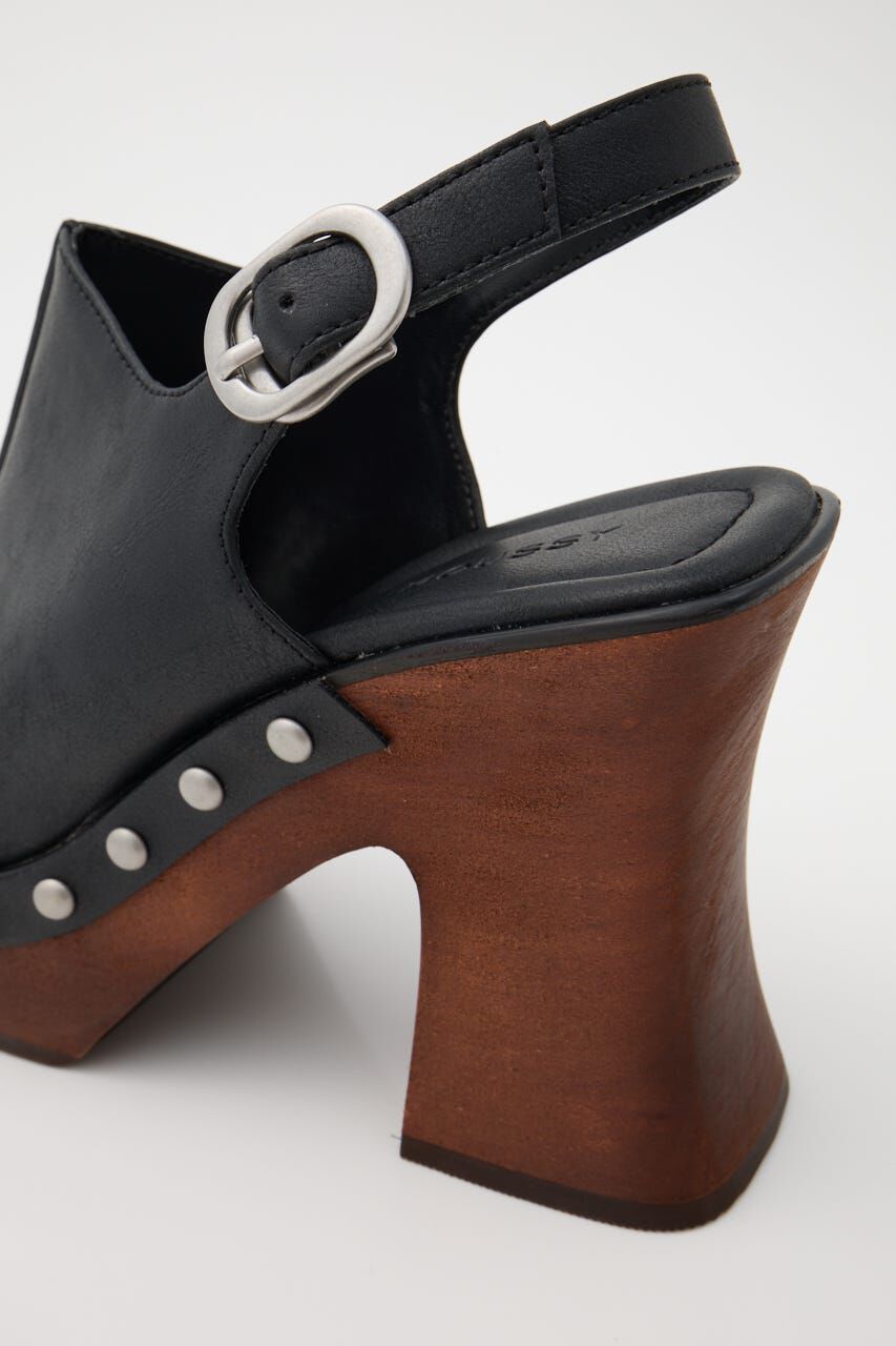 MOUSSY「PLATFORM WOOD サンダル」|サンダル|