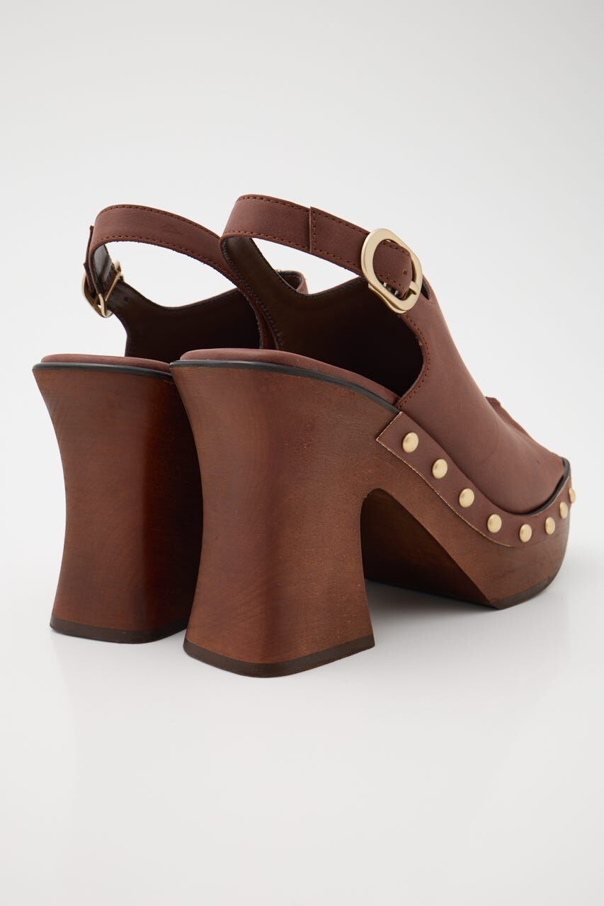 MOUSSY「PLATFORM WOOD サンダル」|サンダル|