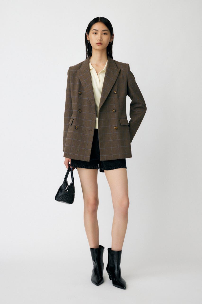 MOUSSY「PLAID FIT ジャケット」|その他|
