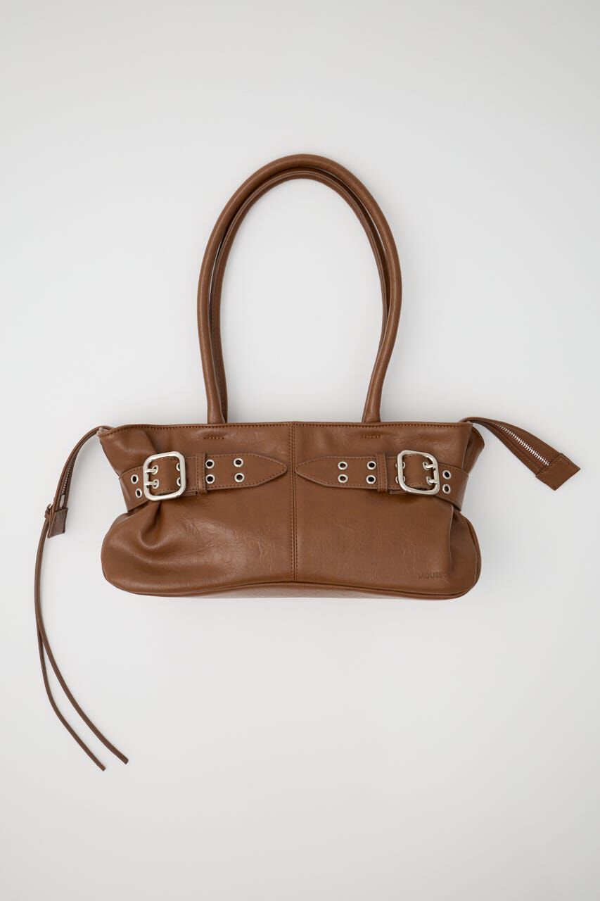 MOUSSY「BELTED SQUARE トート」|その他|BRN