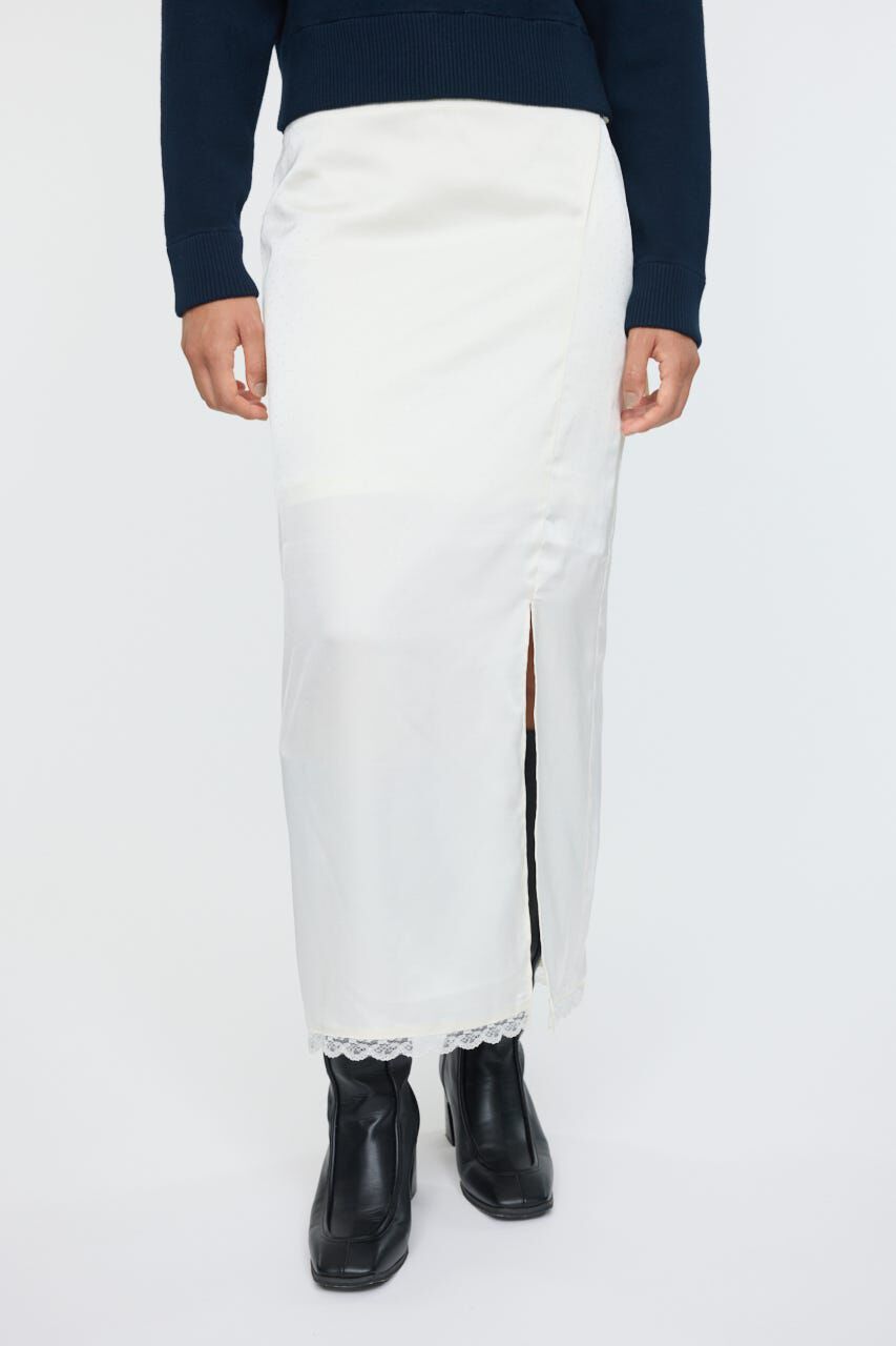 MOUSSY「DOT SATIN スカート」|スカート|