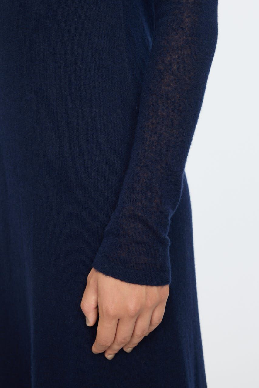 MOUSSY「SHEER KNIT ドレス」|ワンピース|