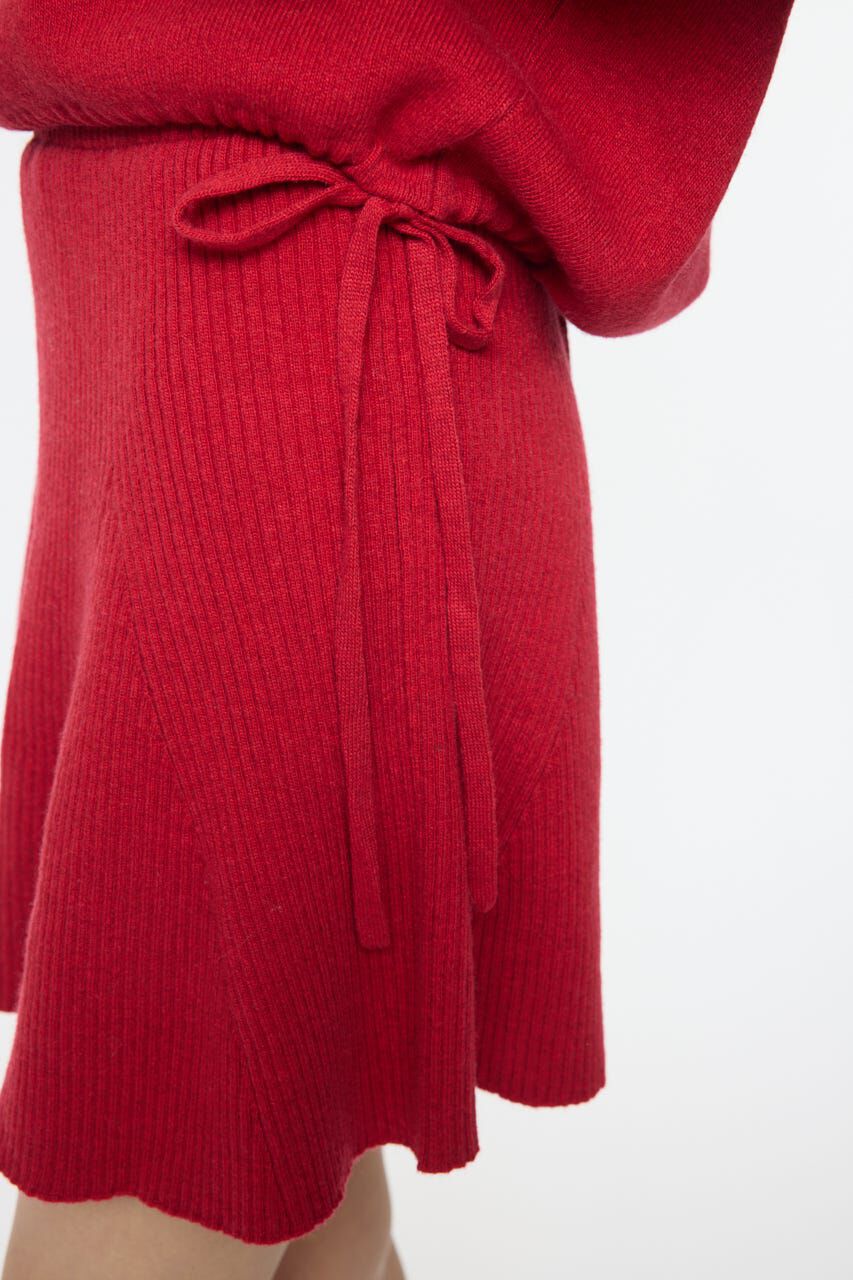 MOUSSY「TIED RIBBON セーター & ミニスカート」|ワンピース|