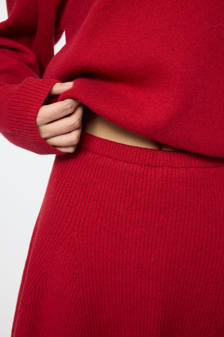 MOUSSY「TIED RIBBON セーター & ミニスカート」|ワンピース|