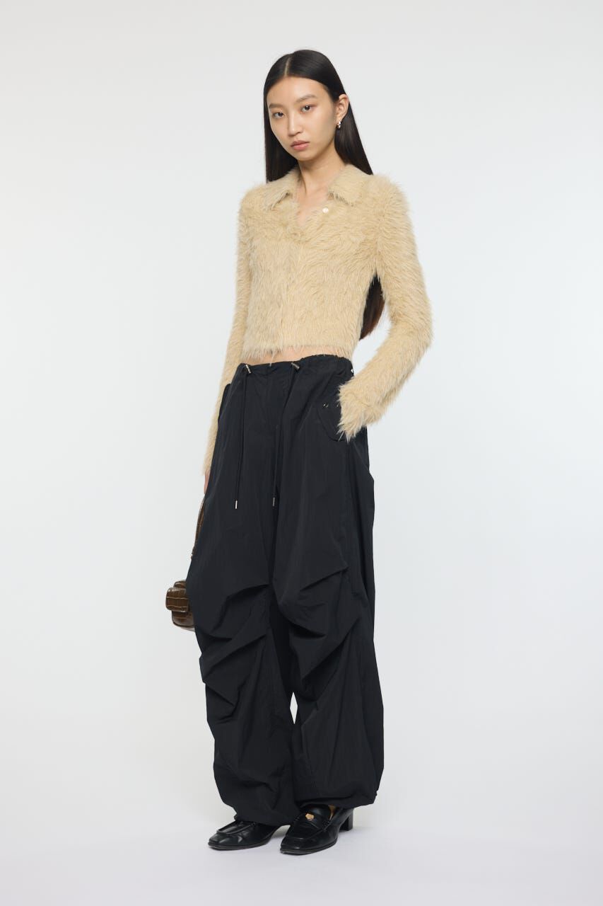 MOUSSY「FEATHER LIKE KNIT シャツ」|ニット・セーター|