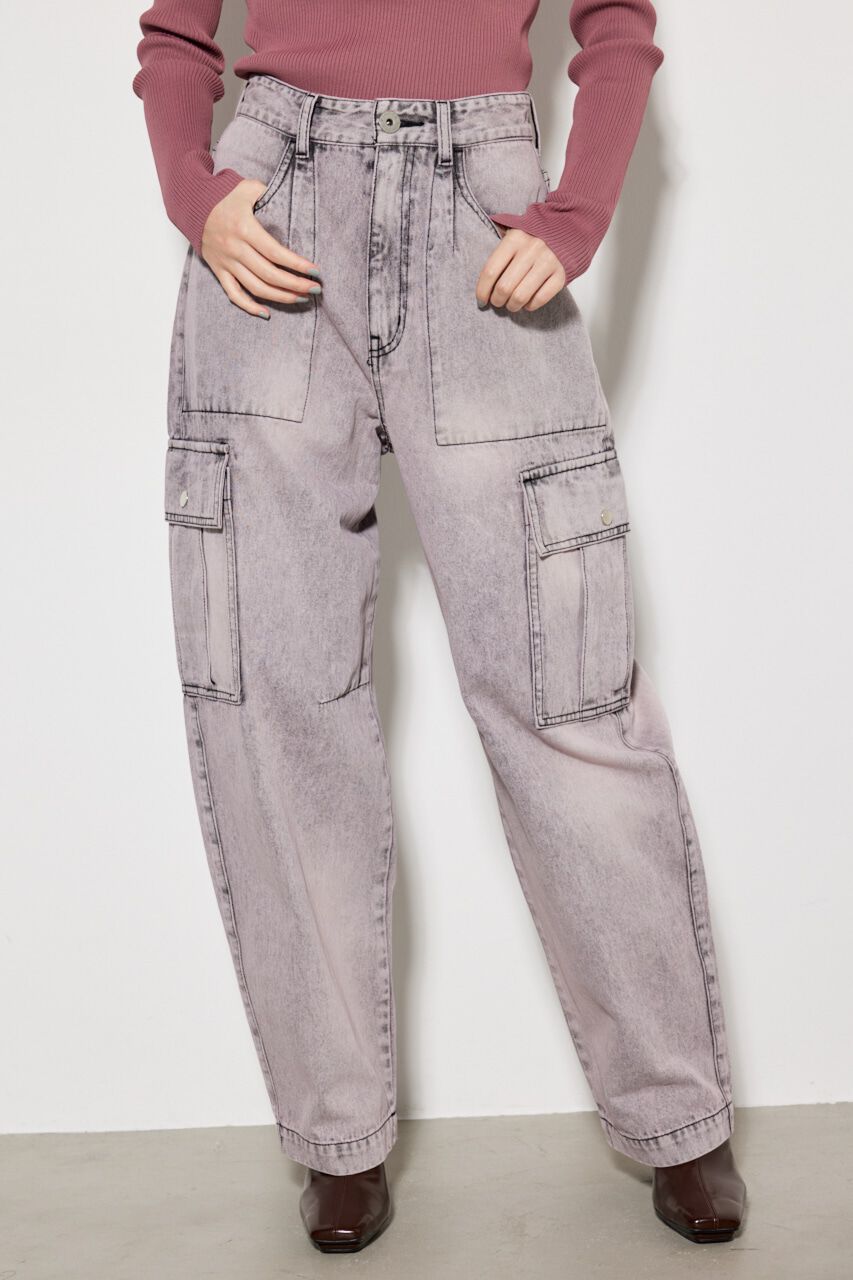 rienda「オーバーポケットJW DENIM PT」|デニム|