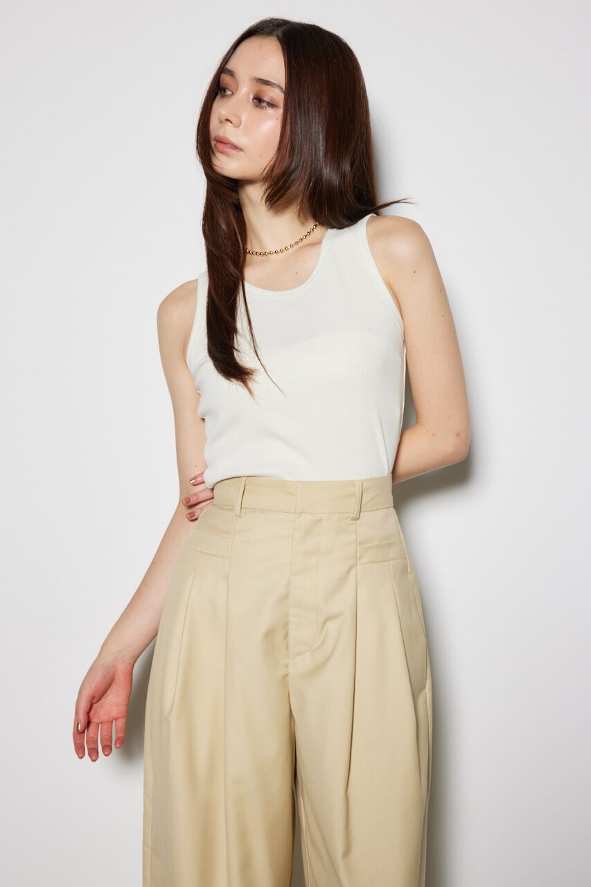 rienda「アメスリタンクカットトップス」|タンクトップ|