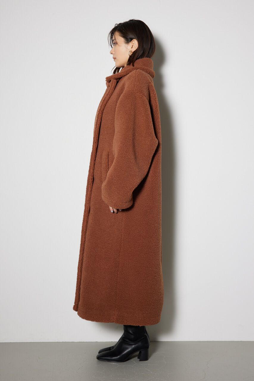 rienda「テディボア2WAYロングコート」|その他|