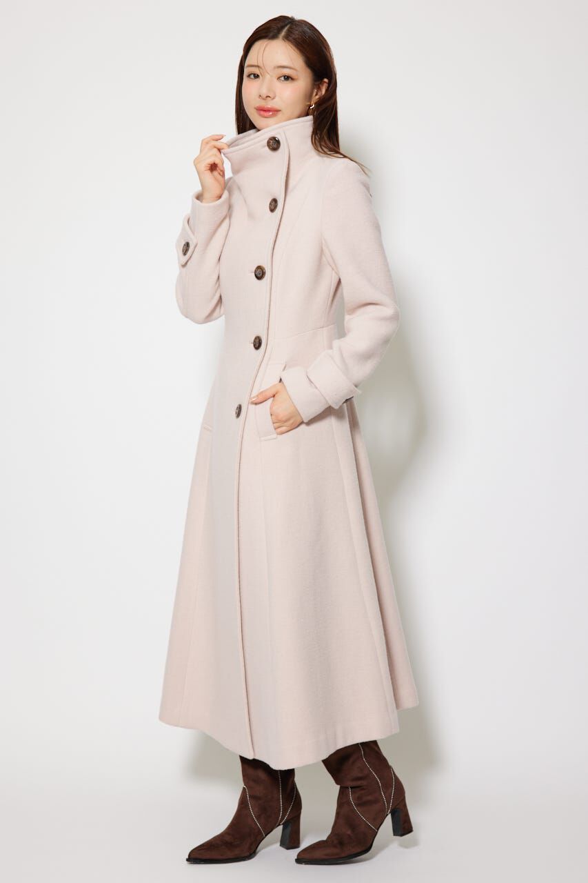 rienda「25オーバーネックシンデレララインコート」|その他|