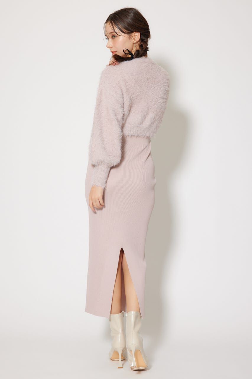 rienda「シャギーカーデセットワンピース」|ワンピース|