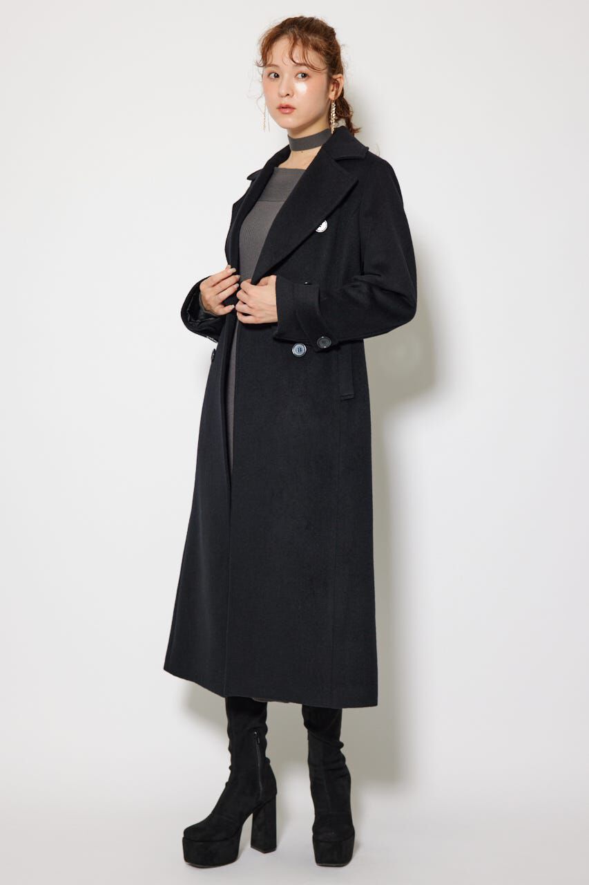 rienda「ダブルカラーシェイプドチェスターコート」|その他|